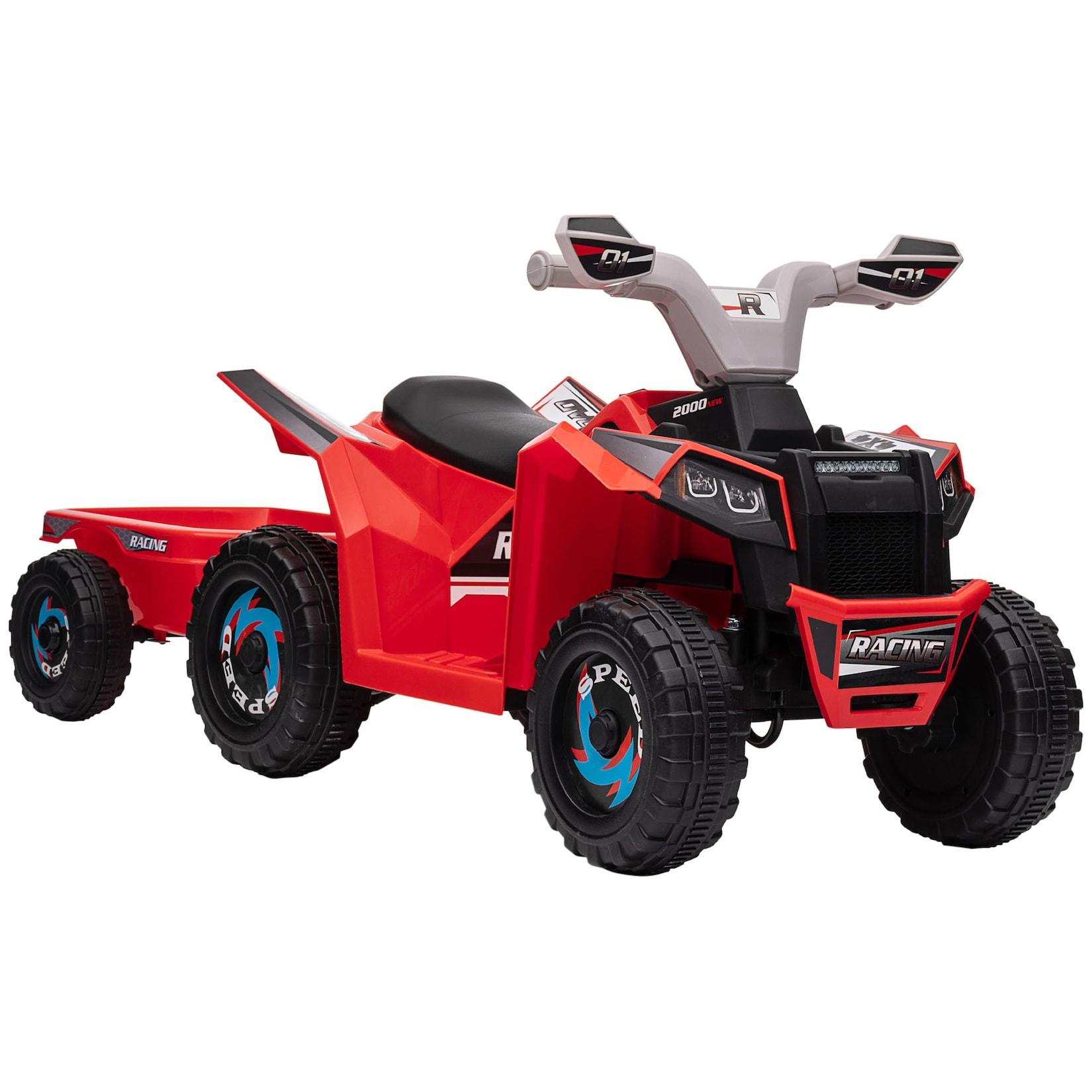 HOMCOM Kinder Elektrofahrzeug Kunststoff, Metall