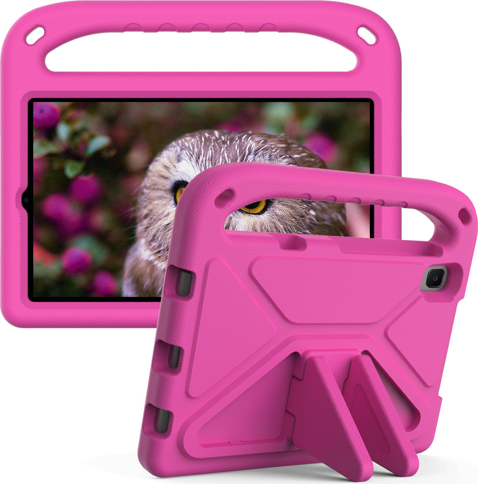 Custodia Protettiva Per Huawei Matepad T8 8.0" 2020, Leggera Custodia Per Bambini In Eva Con Maniglia E Supporto Rosa"