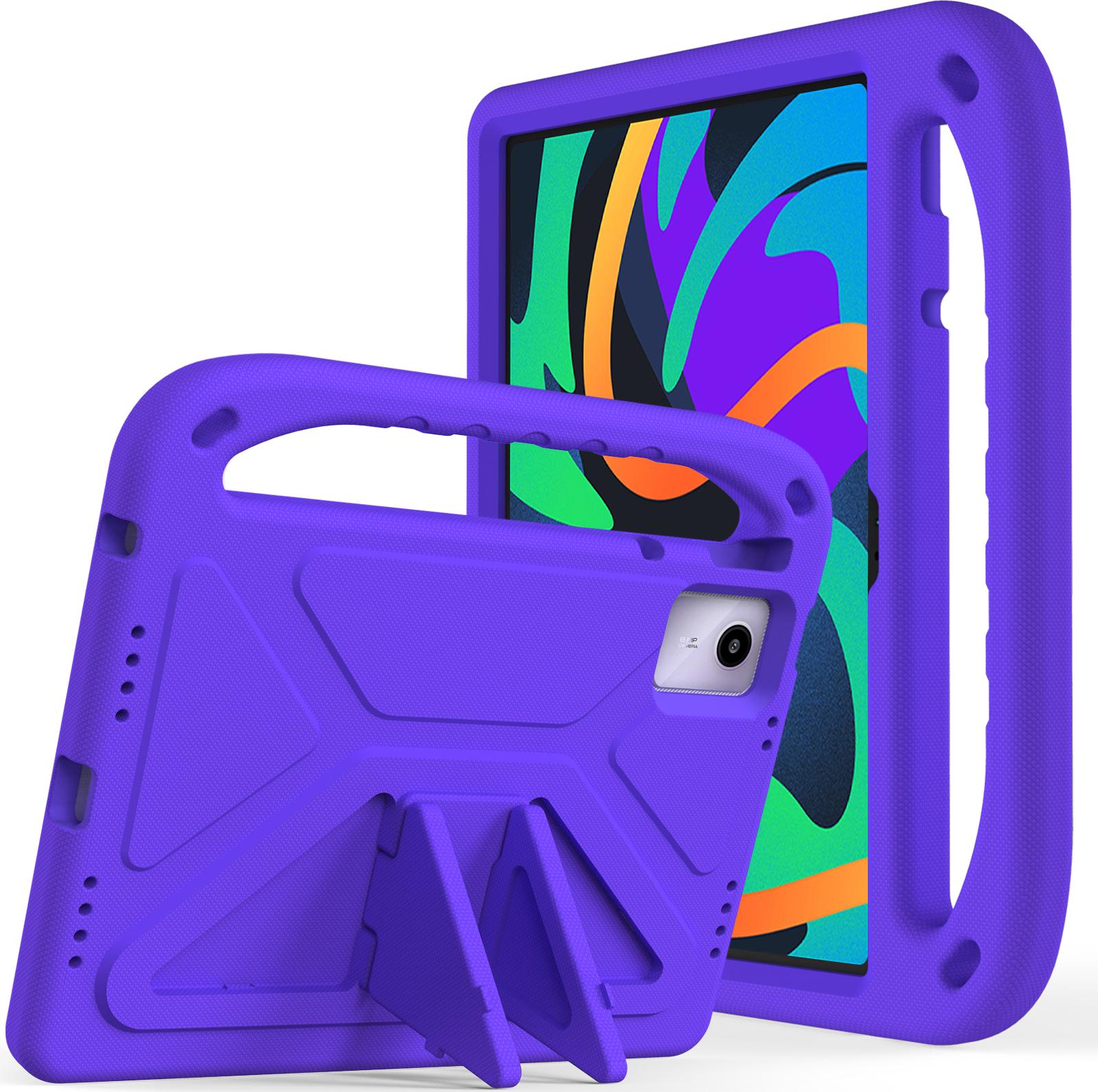 Custodia Protettiva Per Lenovo Tab M11 11" TB-330FU /TB-331FC, Custodia Leggera In Eva Con Maniglia E Supporto Viola"