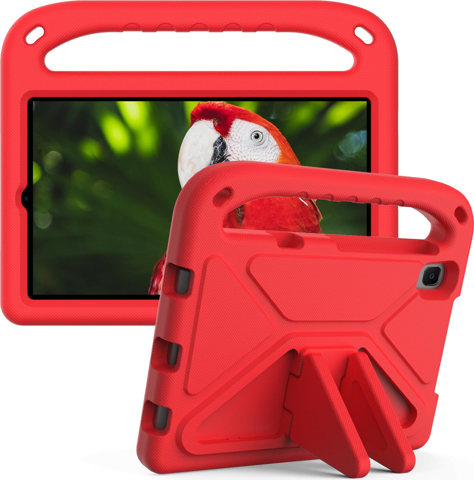 Custodia Protettiva Per Huawei Mediapad M5 Lite 8 8.0", Leggera Custodia Per Bambini In Eva Con Maniglia E Supporto Rosso"