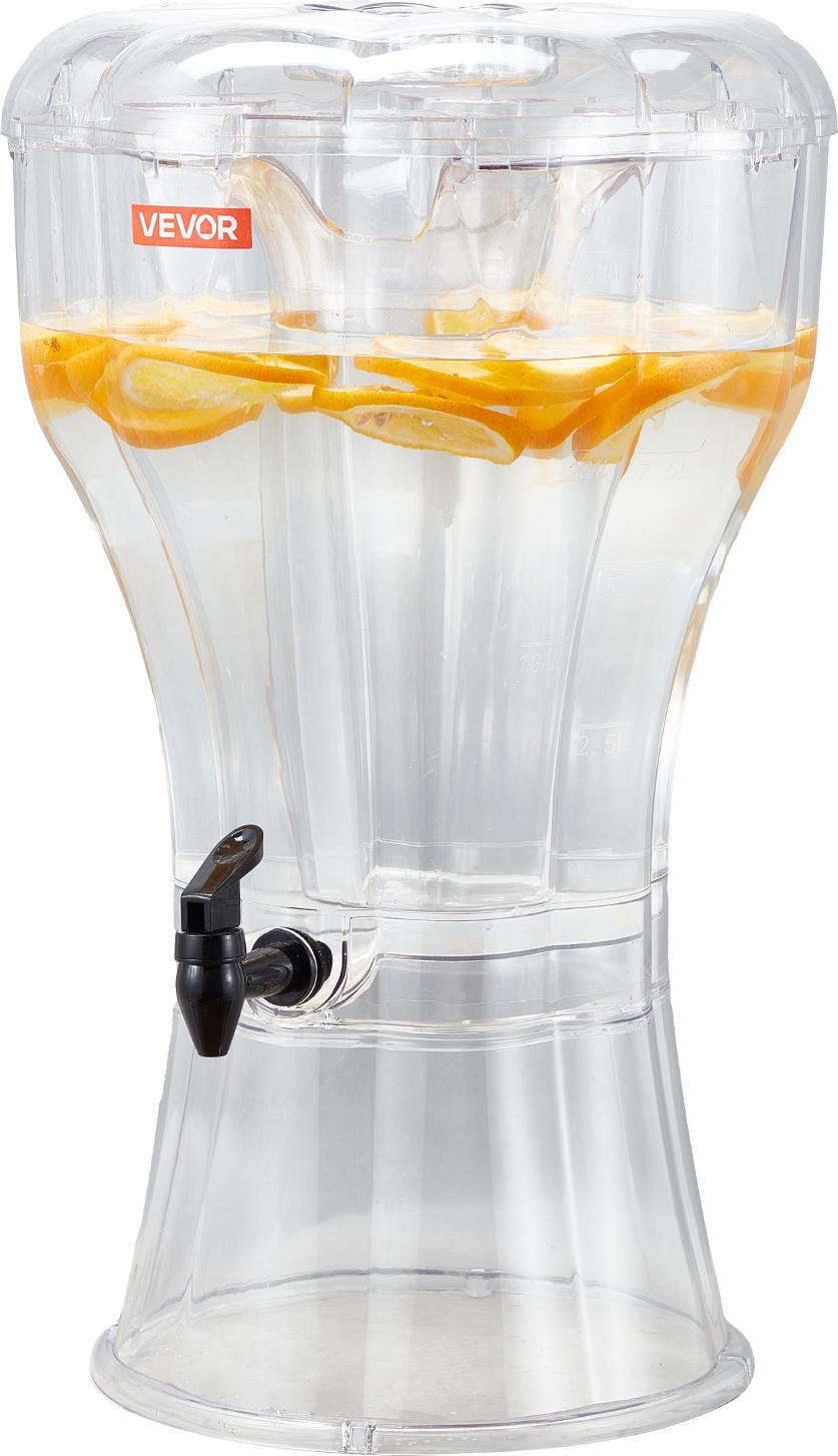 Distributore Di Bevande Vevor (13 L) Per Feste, Distributore Di Succhi Di Frutta In Plastica Con Erogatore Di Acqua Di Rubinetto A Prova Di Gocciolamento Per Ristoranti Hotel Feste, Distributore Di Limonata Tè Freddo Bevande Fatte In Casa