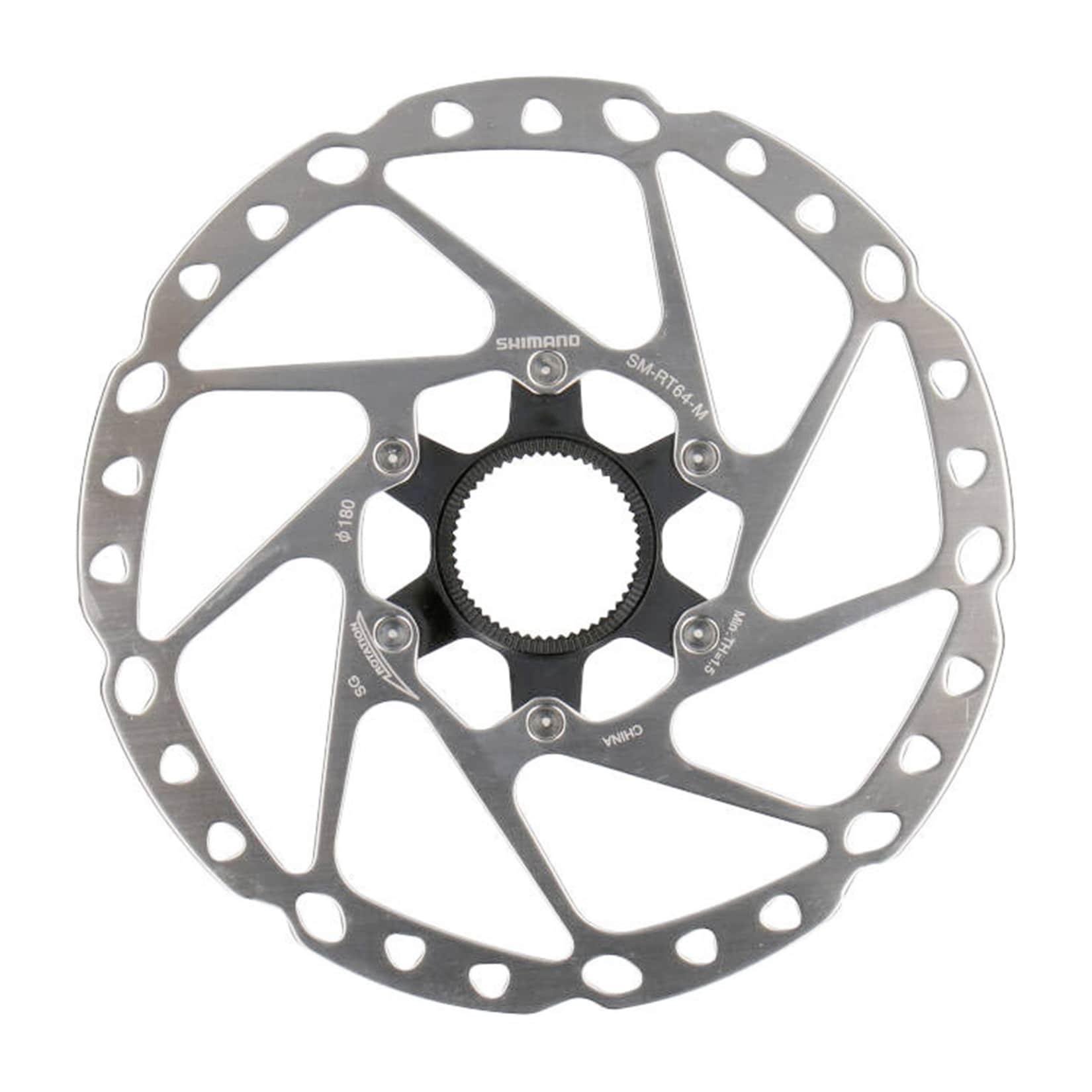 Shimano SM-RT64-M Bremsscheibe Fahrrad MTB Trekking für Scheibenbremse Fahrradbremse 180 mm