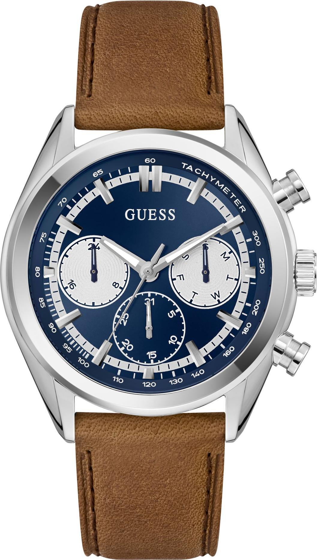 Orologio Da Uomo Guess Orologio Da Polso Dawson GW0972G1 Pelle