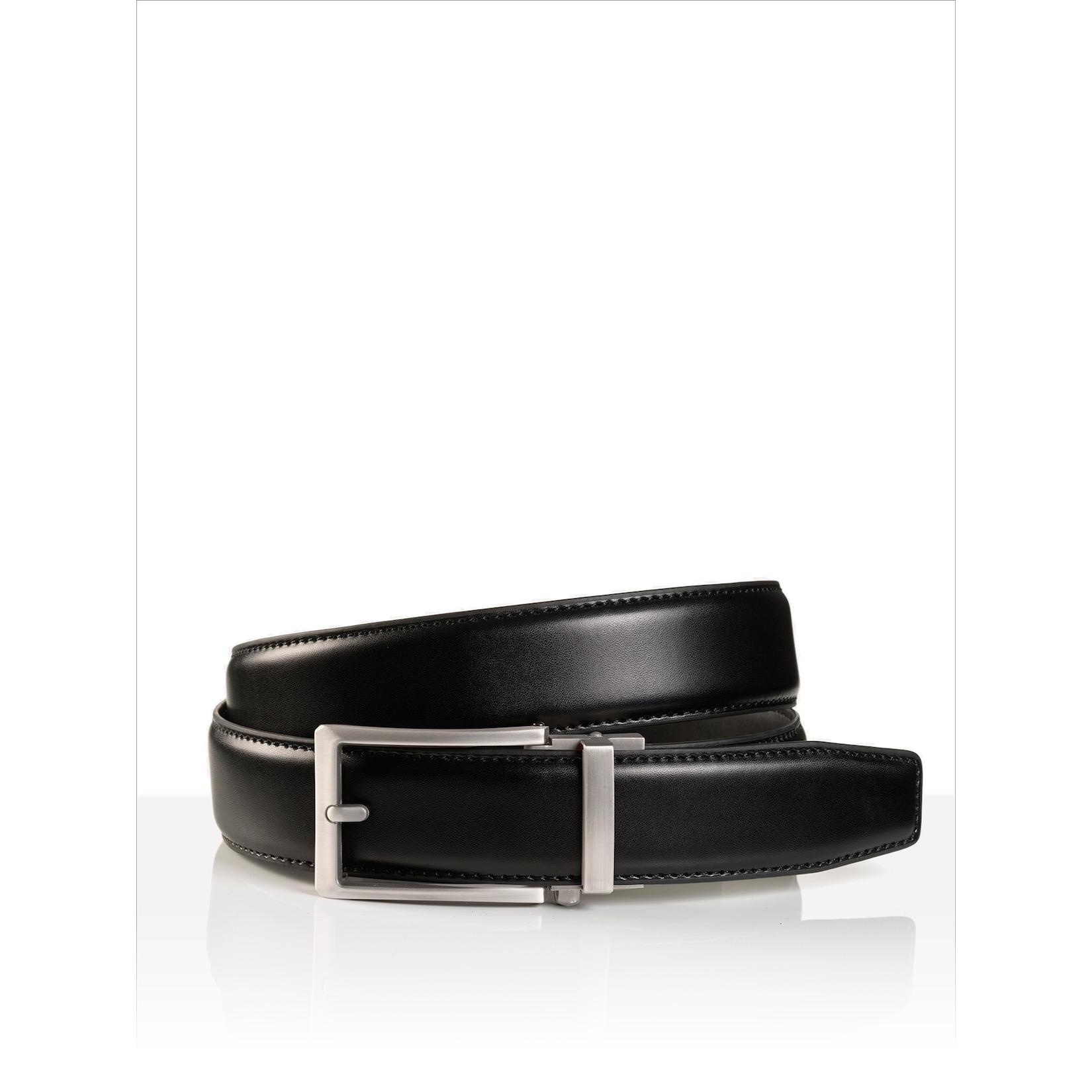 Monti Herren Ledergürtel STANFORD' 3,5cm breit, Automatikschließe Stufenlos 1er Pack