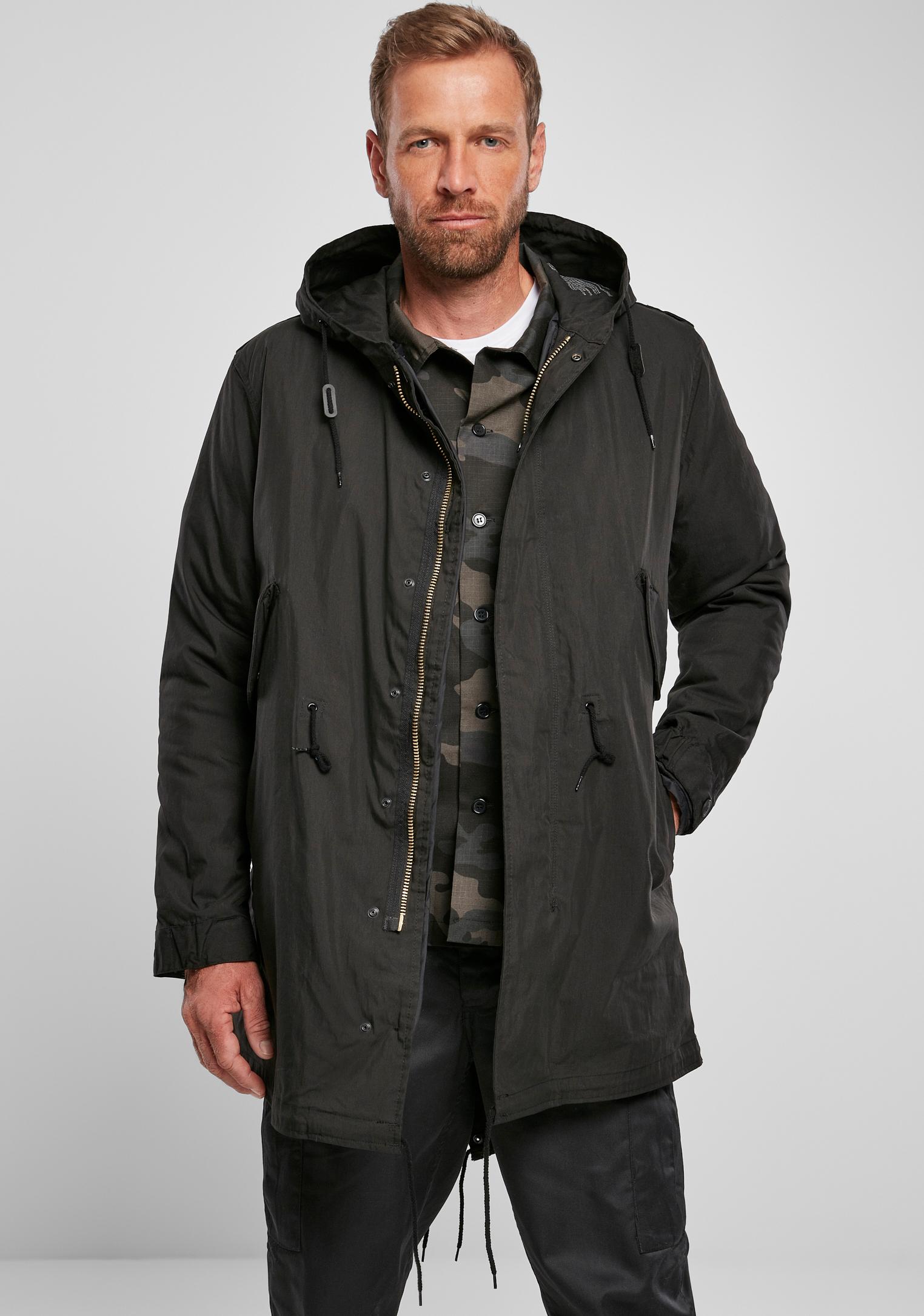 Brandit - Parka Invernale M51 Us Nero - 5XL