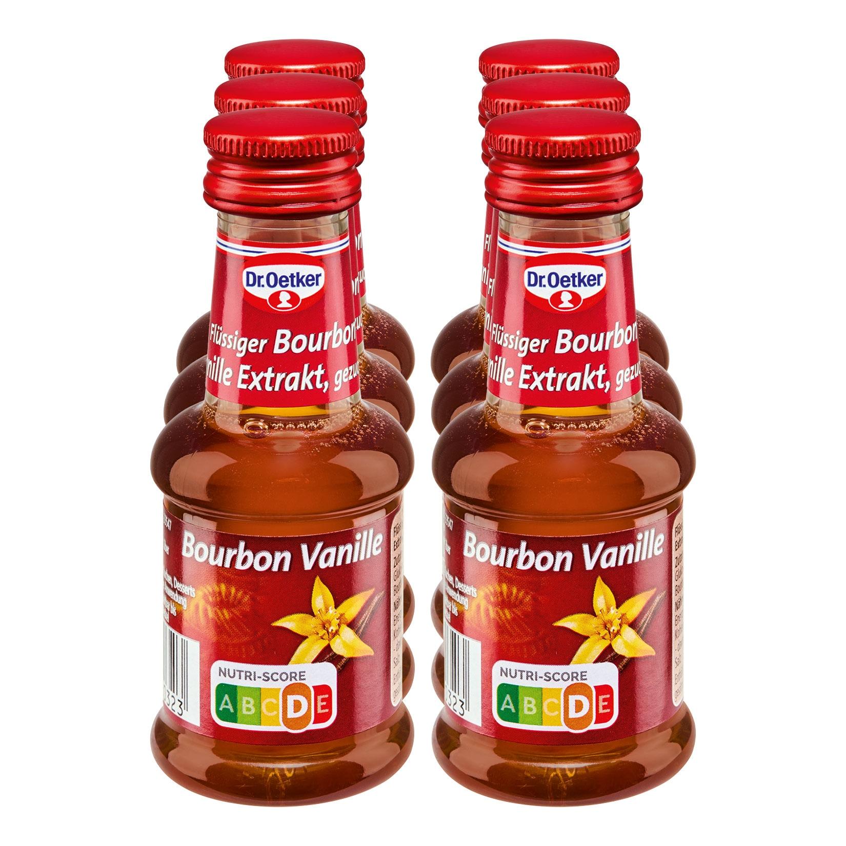 Dr. Oetker Bourbon-Vanille Extrakt 35 ml, 6er Pack