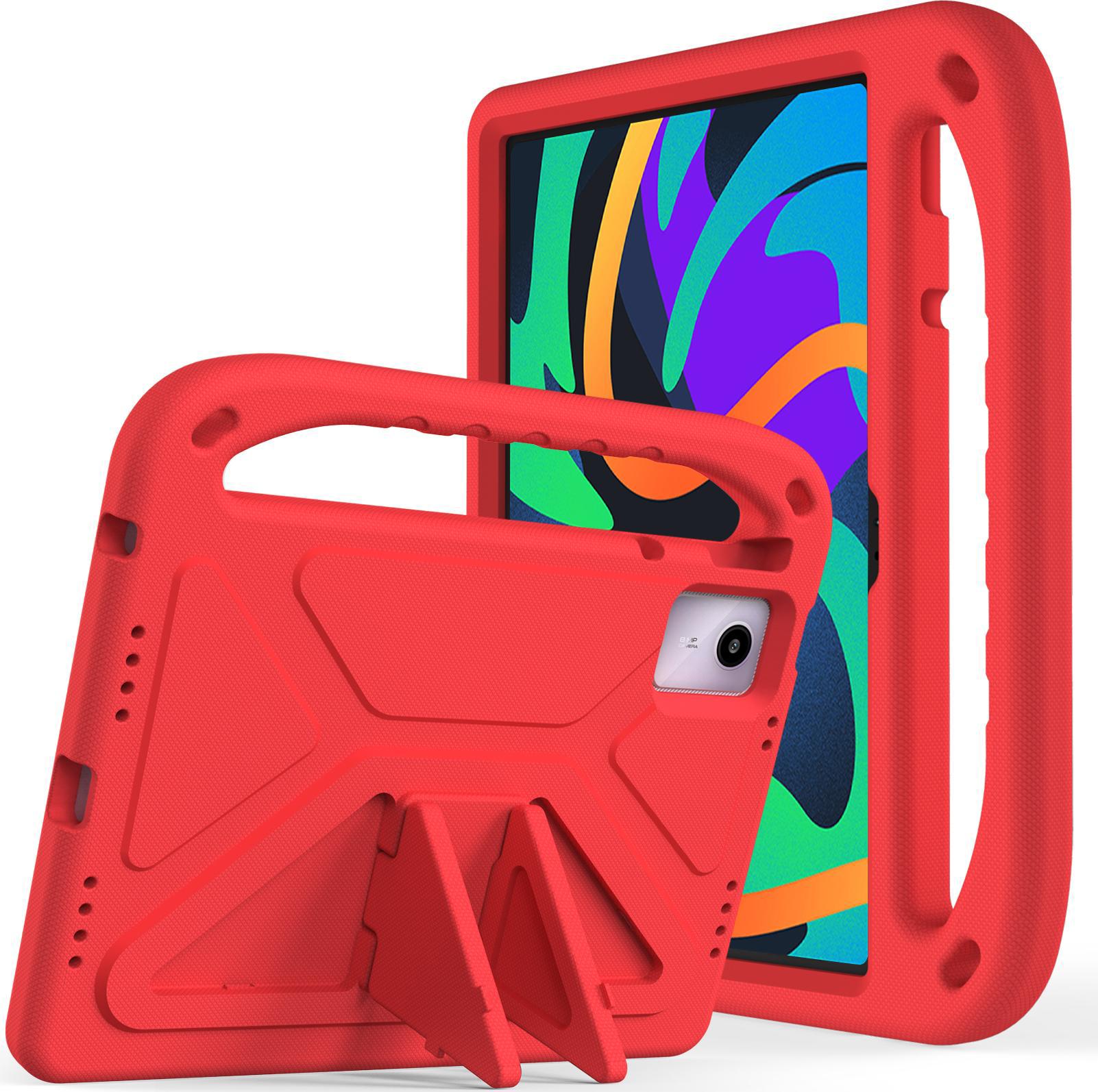 Custodia Protettiva Per Lenovo Idea Tab 11 2025, Leggera Custodia Per Bambini In Eva Con Maniglia E Supporto Rosso