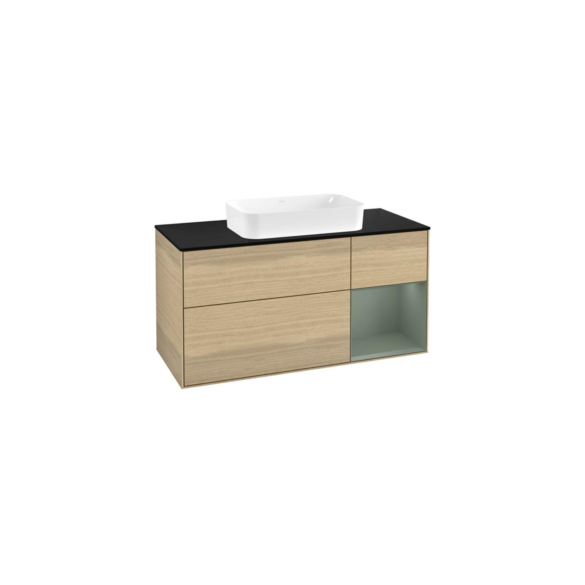V&B Waschtischunterschrank Finion 120X60 Cm, Reg Re Oli. M Lac, Oak Veneer ; Villeroy & Boch (F712GMPC)