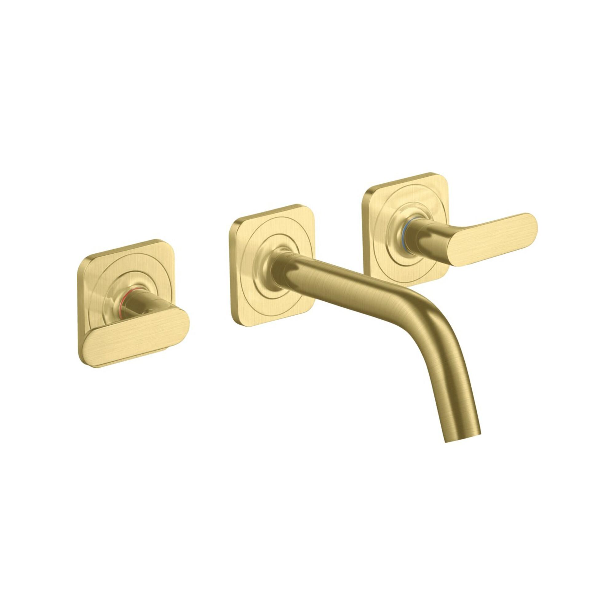 Hansgrohe Fertigset Axor Citterio M Up-3-Loch-Waschtischarmatur, A 166Mm, Ros., Brush. Br (34313950)