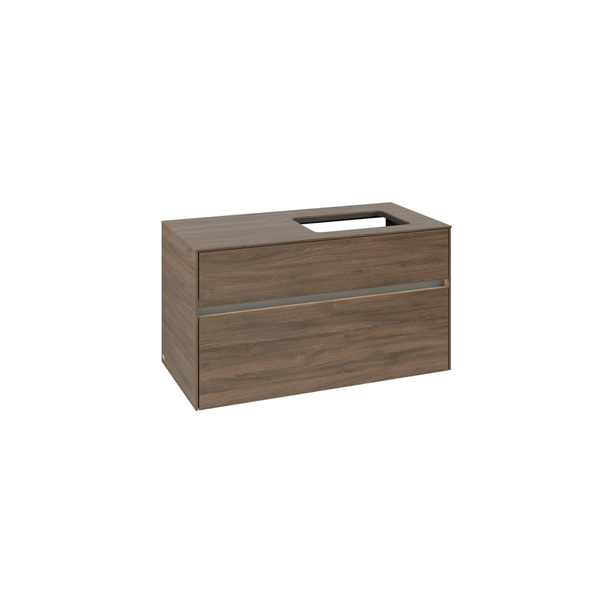 V&B Waschtischunterschrank Collaro 100X54,8X50Cm, Wt R, Led 7,3 W, Ariz. Oa ; Villeroy & Boch (C111B0VH)