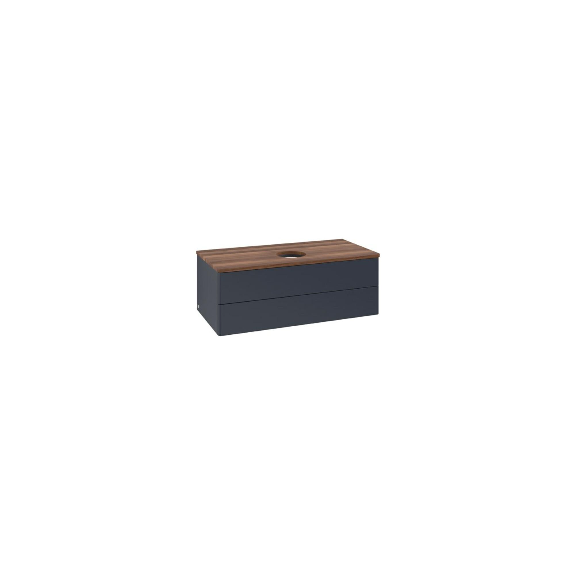 V&B Waschtischunterschrank Ohne Frontstruktur Antao 100X36X50Cm, Wbp W. Wal, Md Bl. M Lac ; Villeroy & Boch (K20012HG)