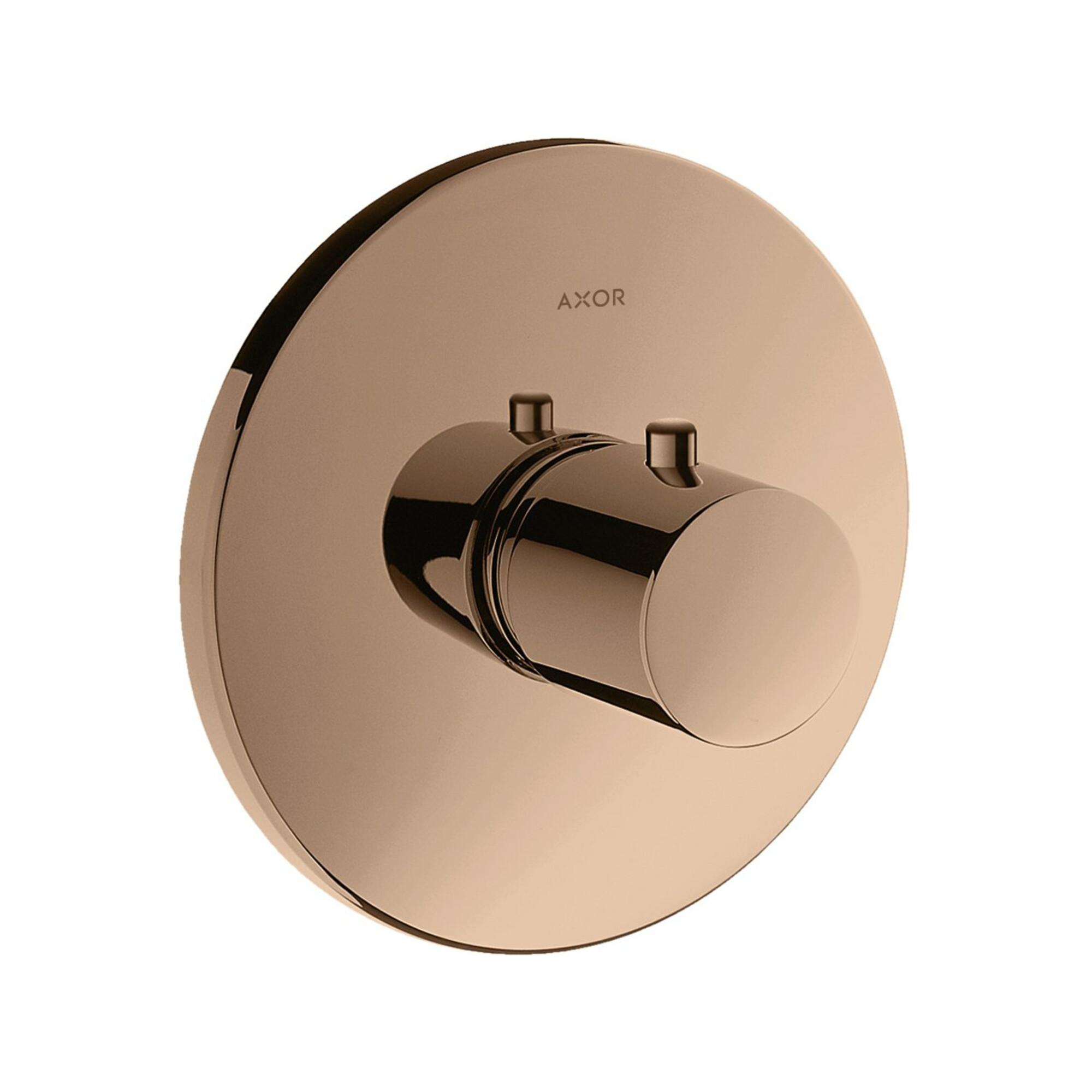 Hansgrohe Fertigset Axor Uno Highflow Up-Thermostat, Polished Red Gold (38715300)