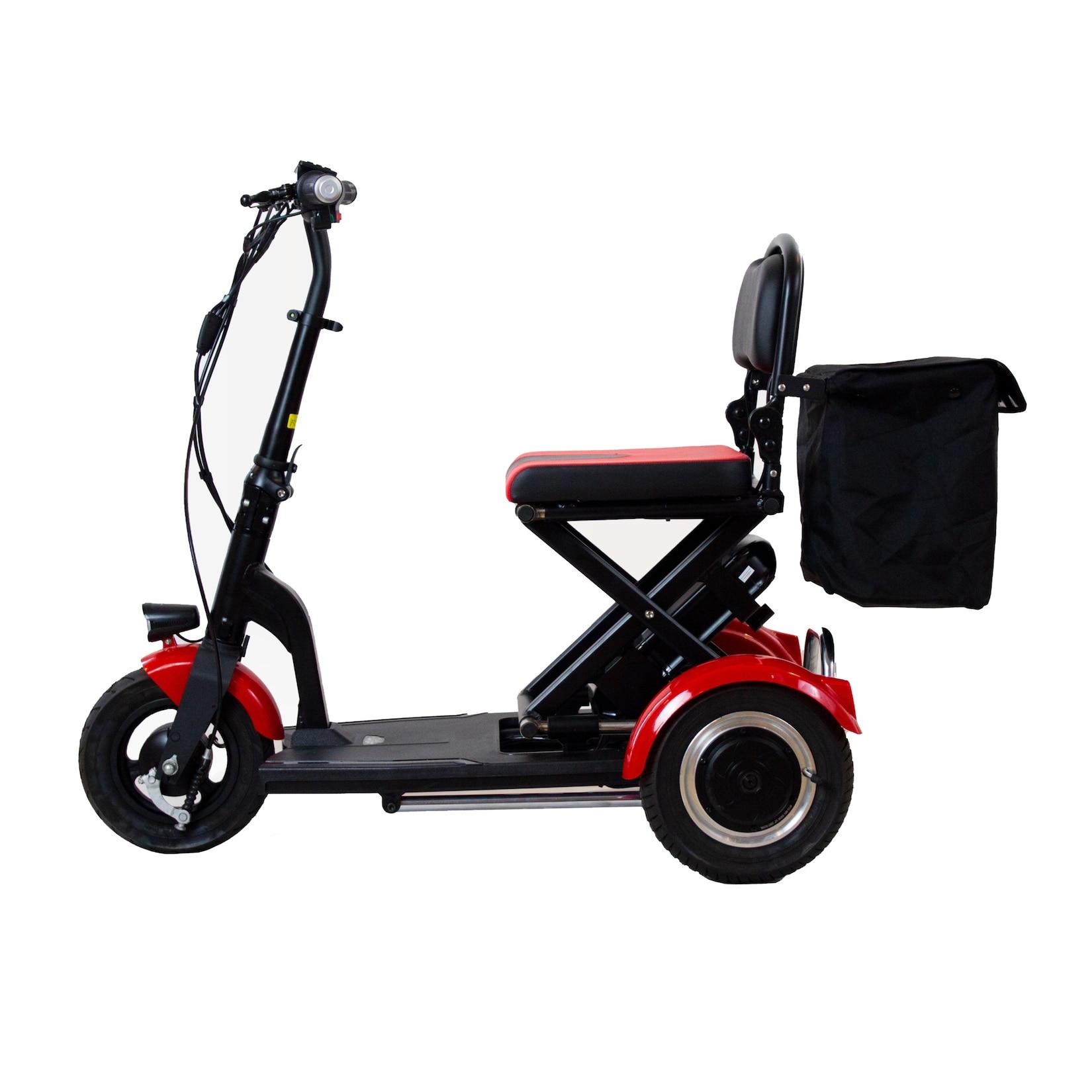 Elektro-Mobilitätshilfe MoBot Pro rot - 5 Fahrstufen + Rückwärtsgang /klappbar