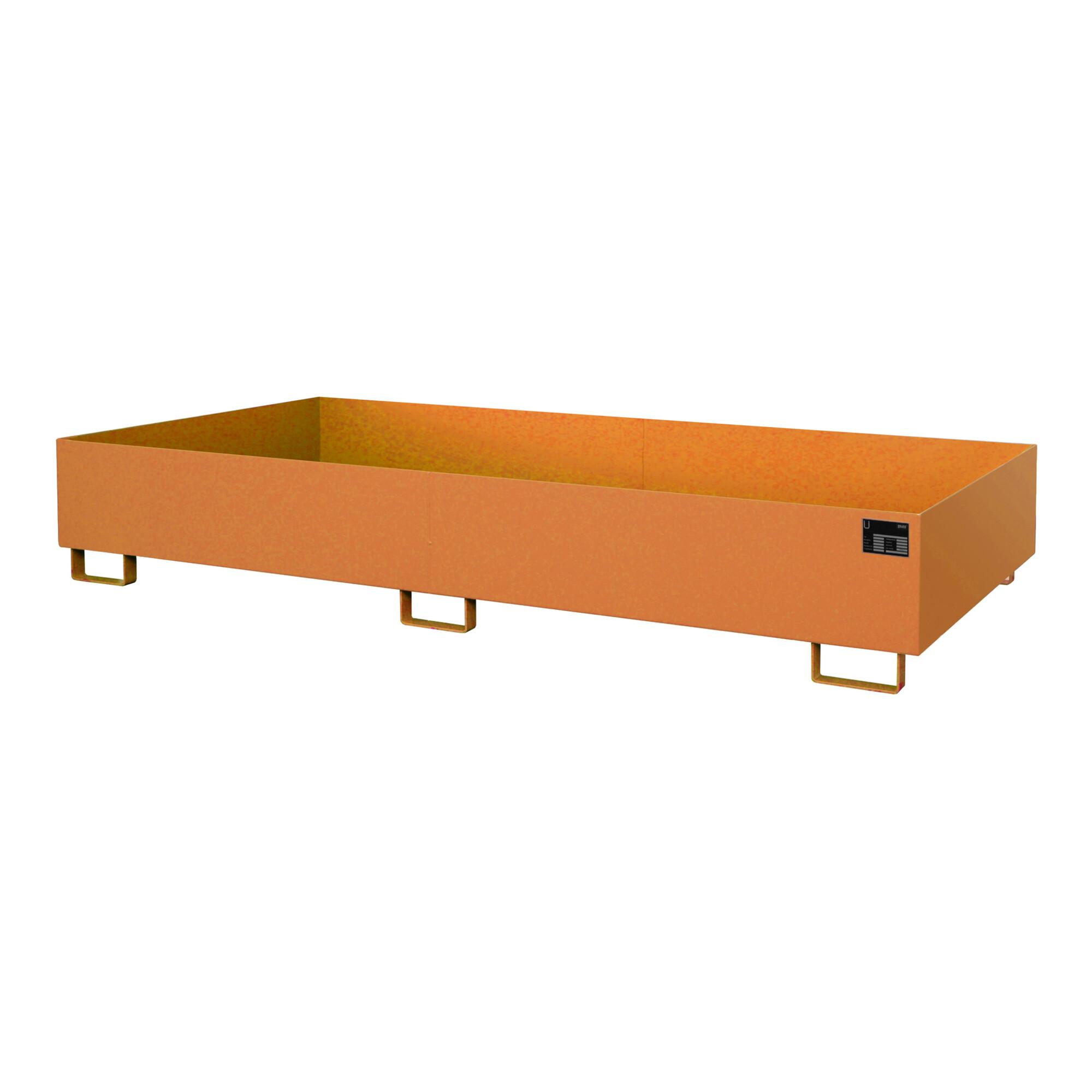 Bauer SüDlohn Regalwanne RW 2700-2, Lackiert, Gelborange (4518-42-0000-2000)