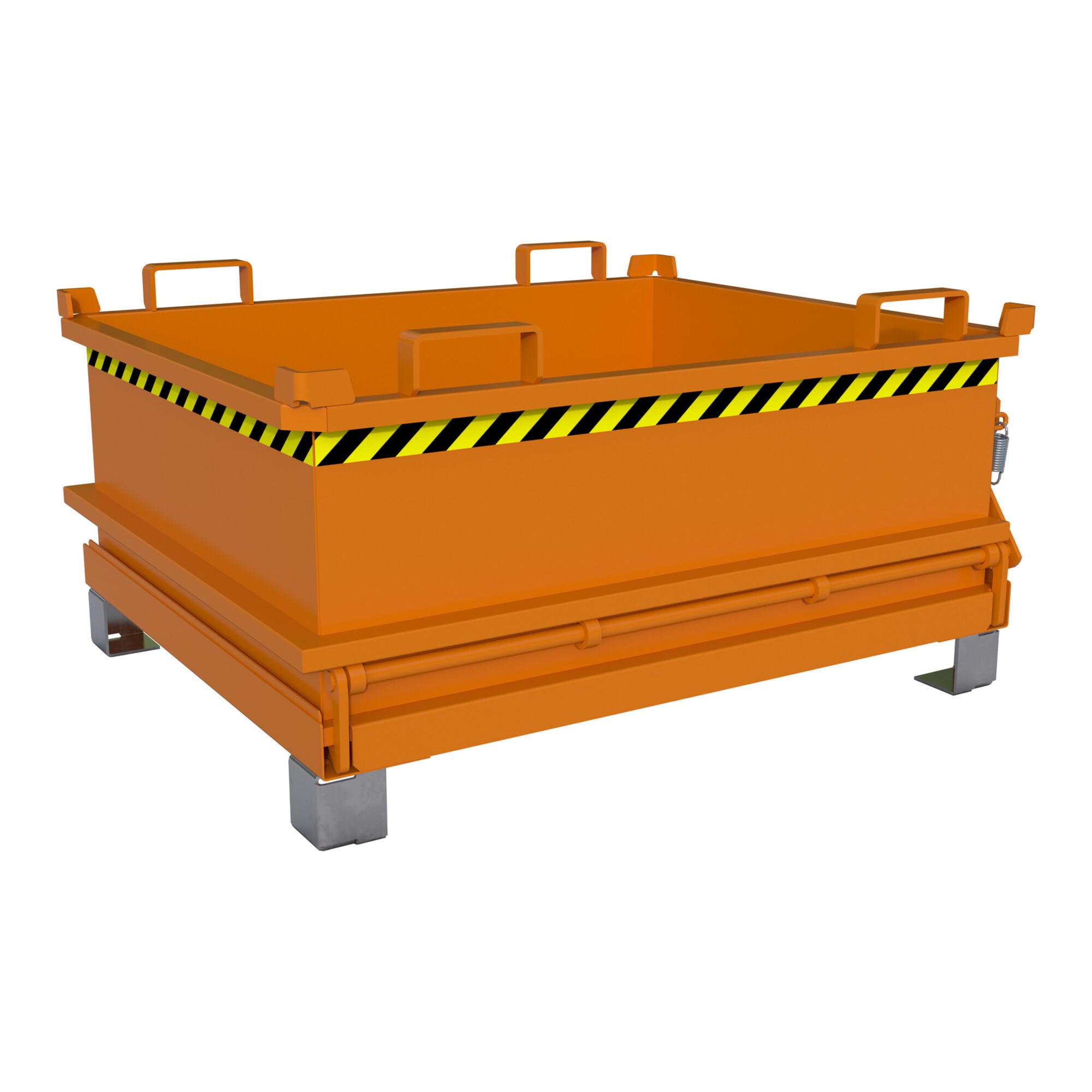 Bauer SüDlohn Mini-KlappbodenbehäLter Msb 400, Lackiert, Gelborange (4417-12-0000-2000)