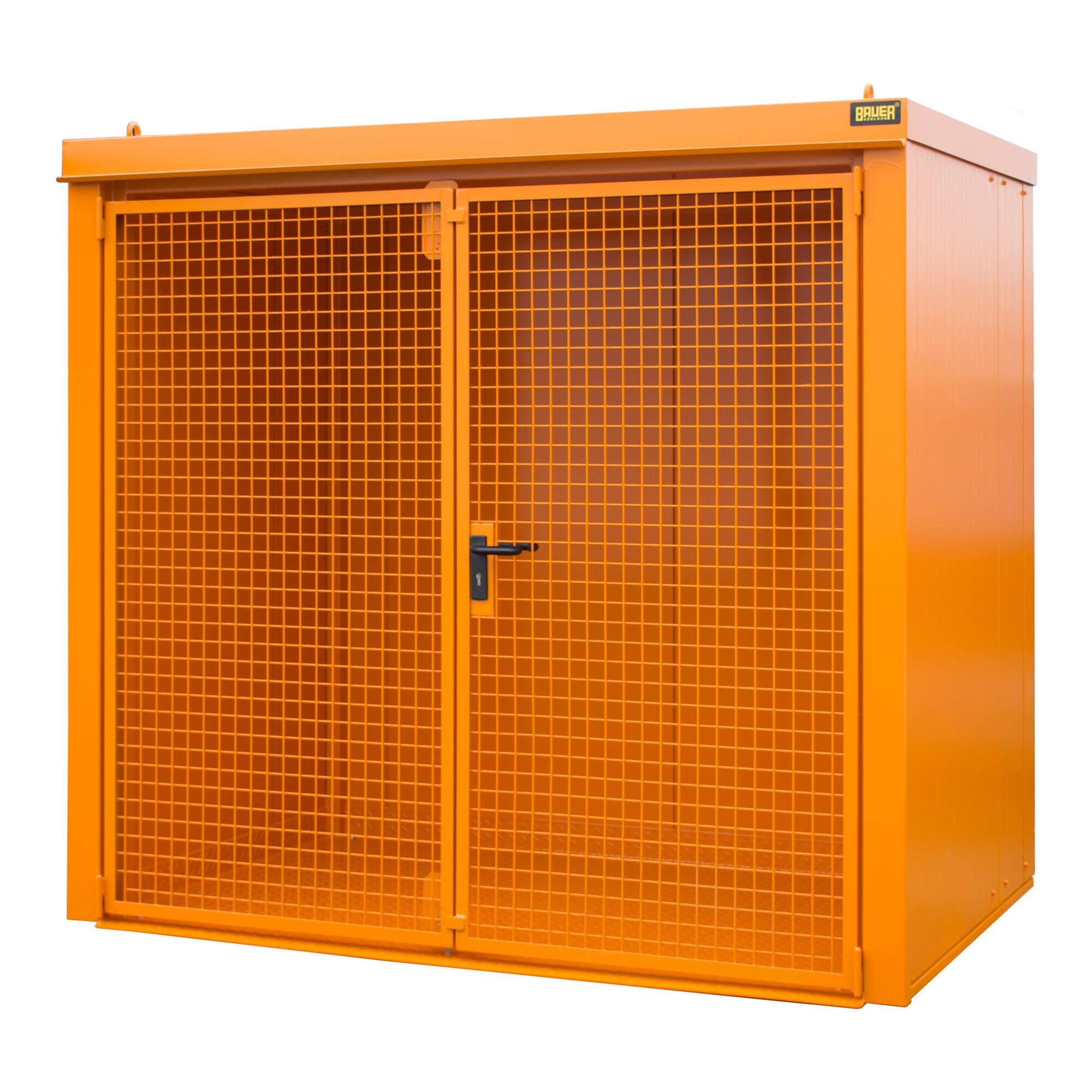 Bauer SüDlohn Gasflaschen-Container GFC-B M3, Lackiert, Gelborange (4477-33-0000-2000)