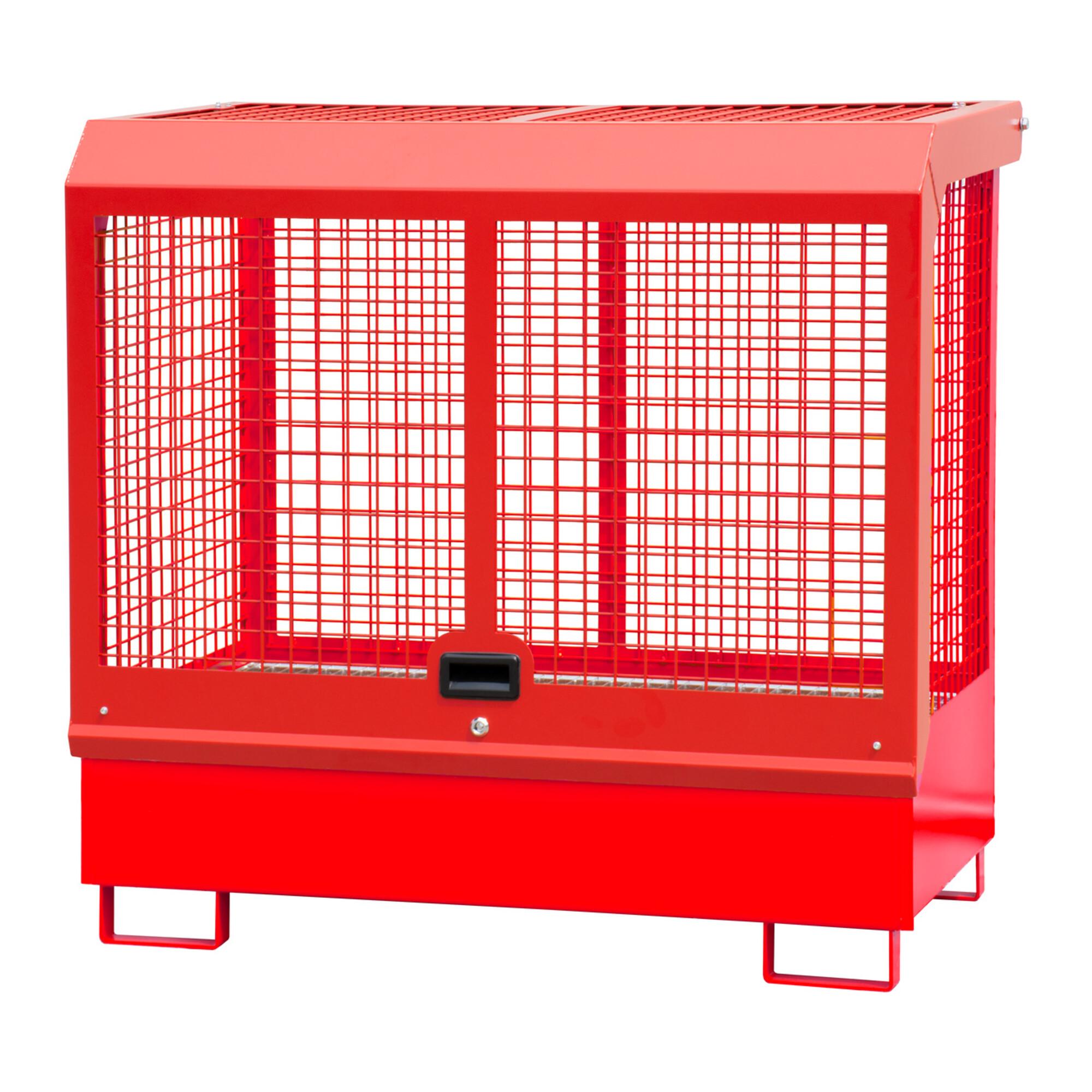 Bauer SüDlohn Gefahrstoff-Depot GD-C, Lackiert, Feuerrot (4416-03-0000-3000)