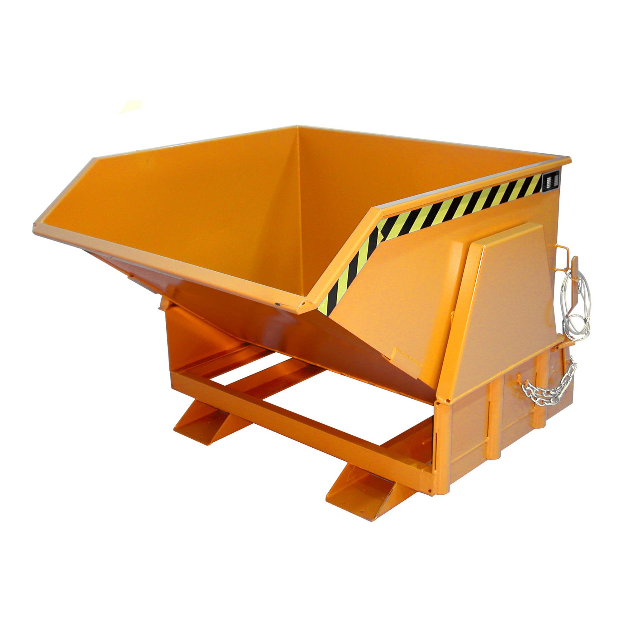 Bauer SüDlohn KippbehäLter Bk 100, Lackiert, Gelborange (4410-07-0000-2000)