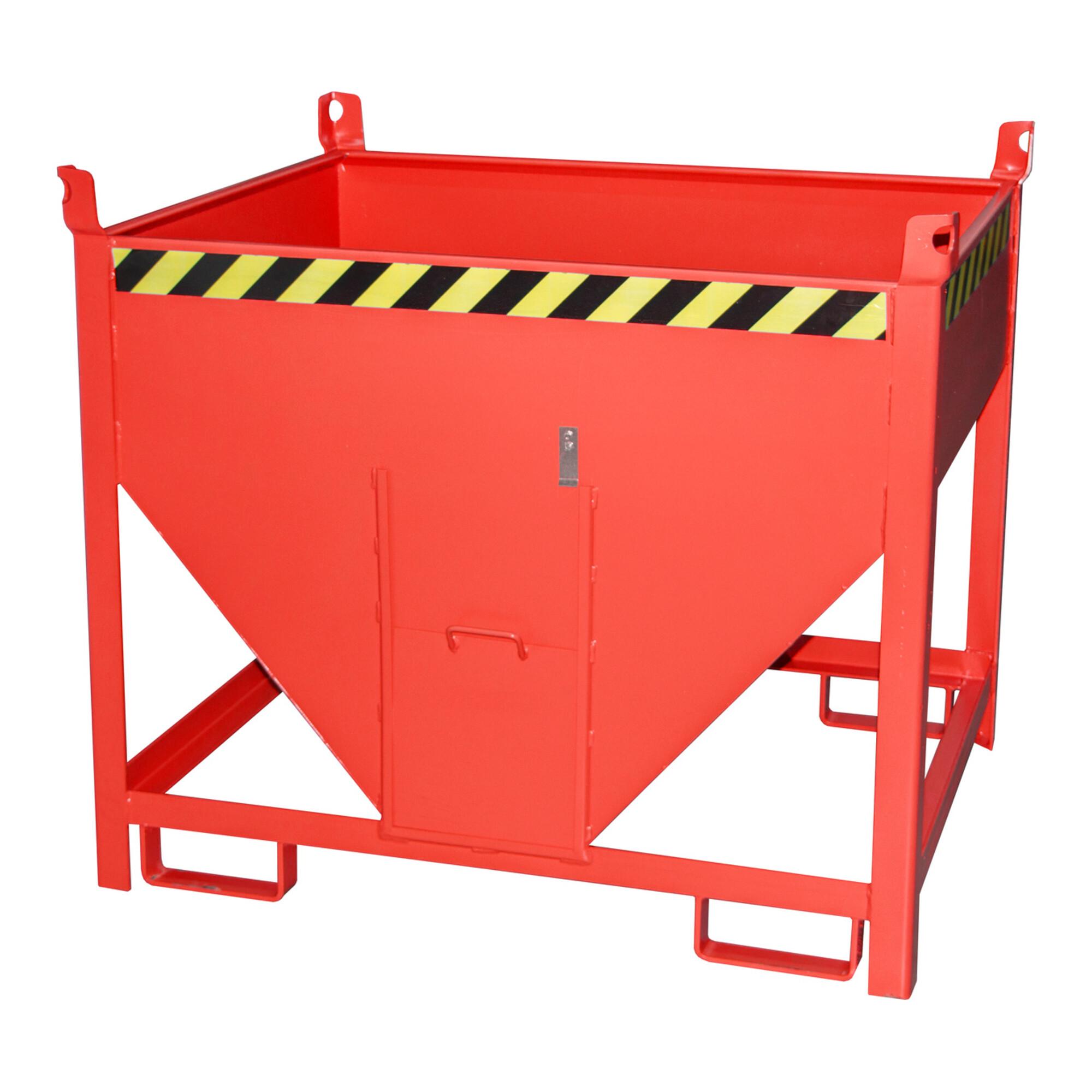 Bauer SüDlohn SilobehäLter Sgs 50, Lackiert, Feuerrot (4437-16-0000-3000)