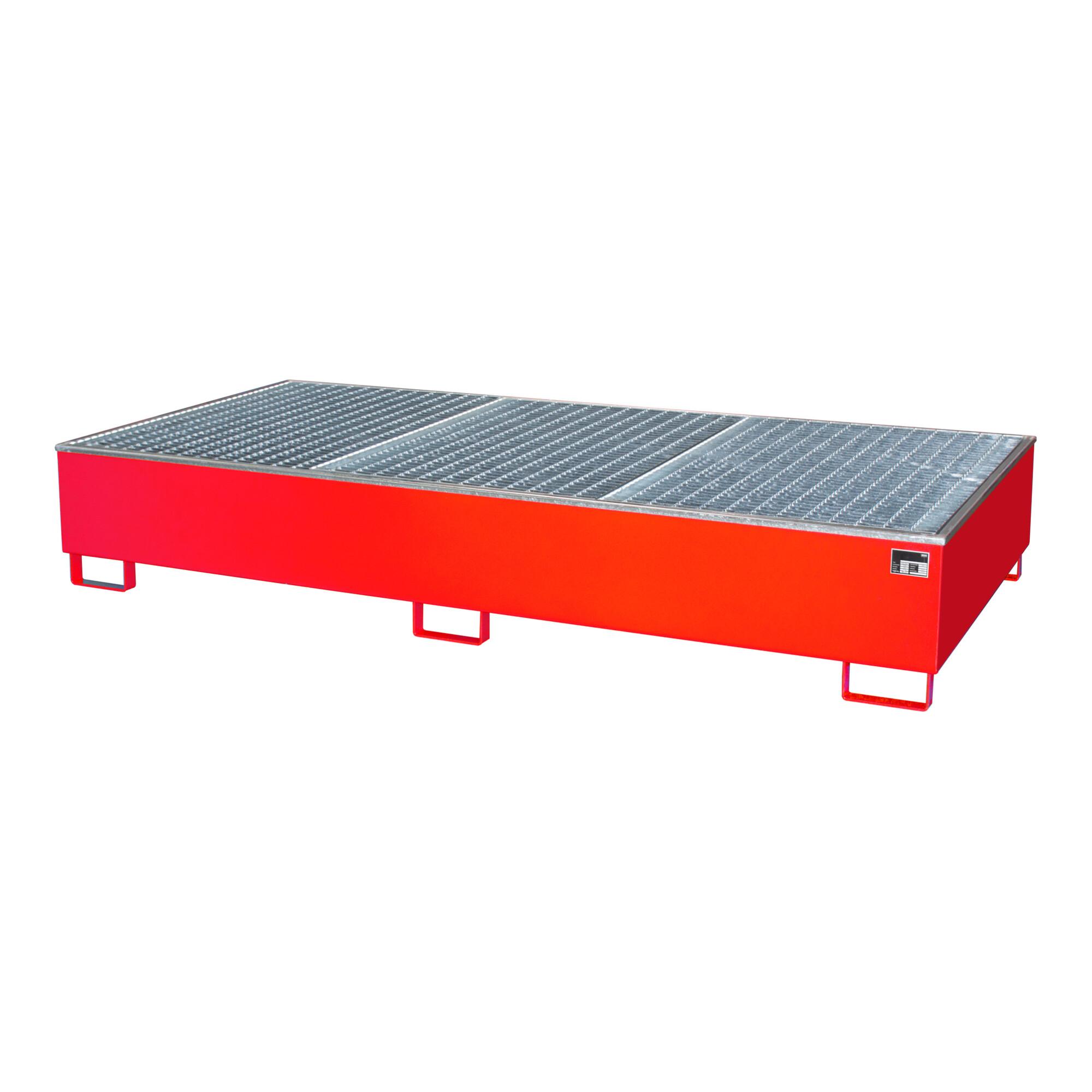 Bauer SüDlohn Auffangwanne Aw 1000-2/PE, Lackiert, Feuerrot (4402-95-0000-3000)
