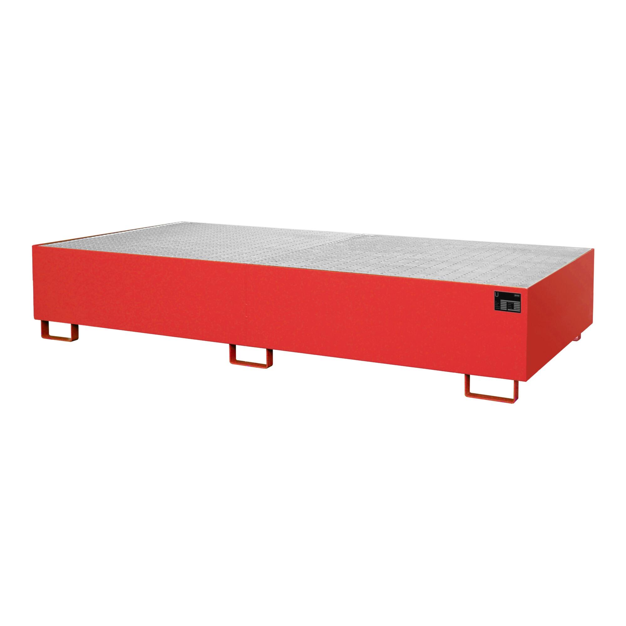 Bauer SüDlohn Regalwanne RW-GR 2700-3, Lackiert, Feuerrot (4518-47-0000-3000)