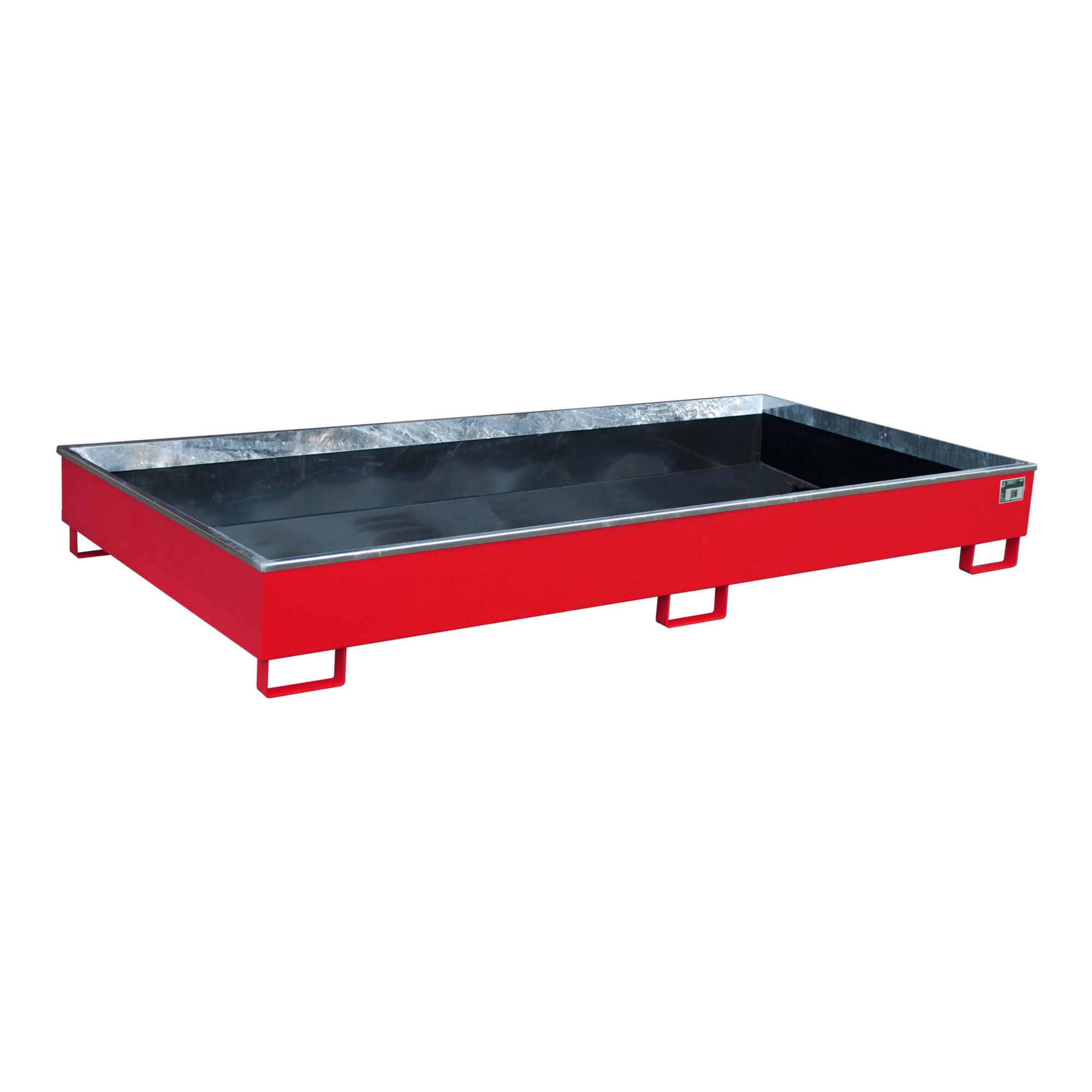 Bauer SüDlohn Regalwanne Mit Pe-Einsatz Rw 2700-2 Pe, Lackiert, Feuerrot (4518-54-0000-3000)