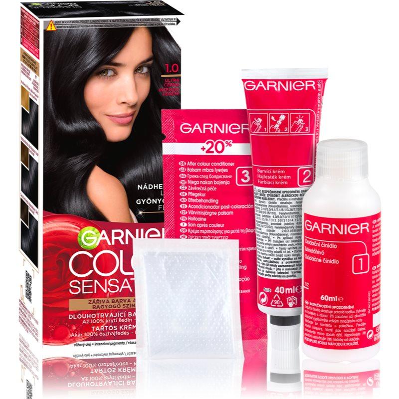 Garnier Color Sensation Haarkleuring Tint 1.0 Onyx Black 1 st