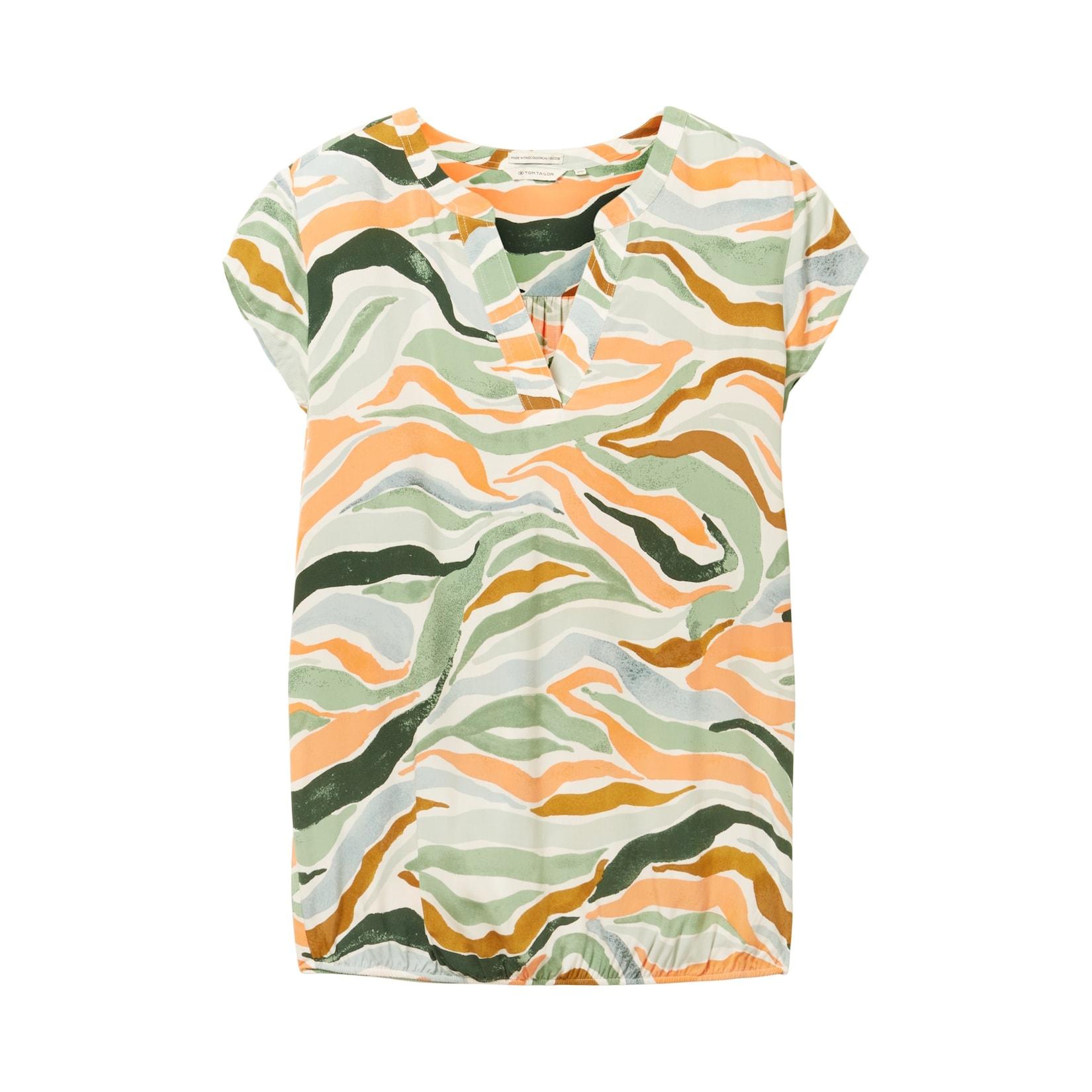 Tom Tailor Bluse Kurzarmbluse