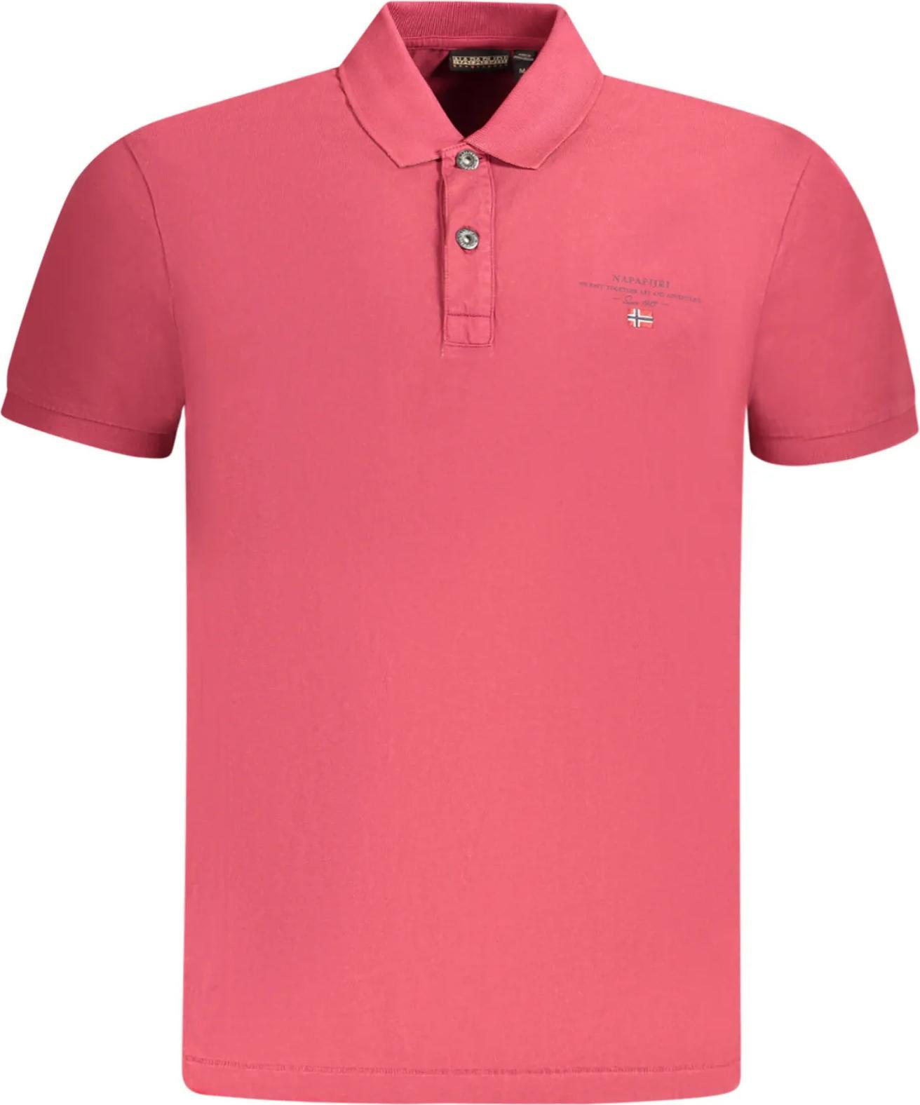 Napapijri Polo A Manica Corta Con Ricamo E Logo : Taglia - M Taglia: M