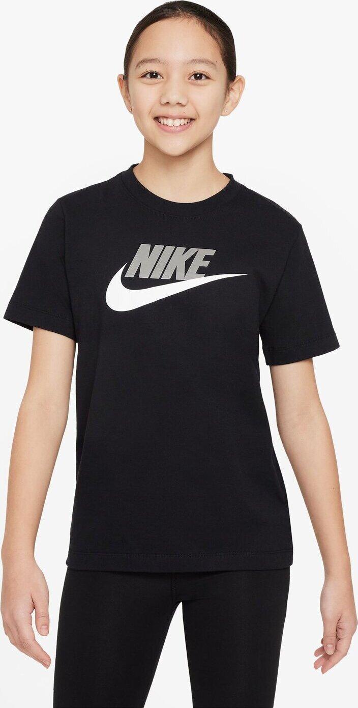Nike K Nsw Tee Futura Hbr Nero/Bianco Nero/Bianco Xs