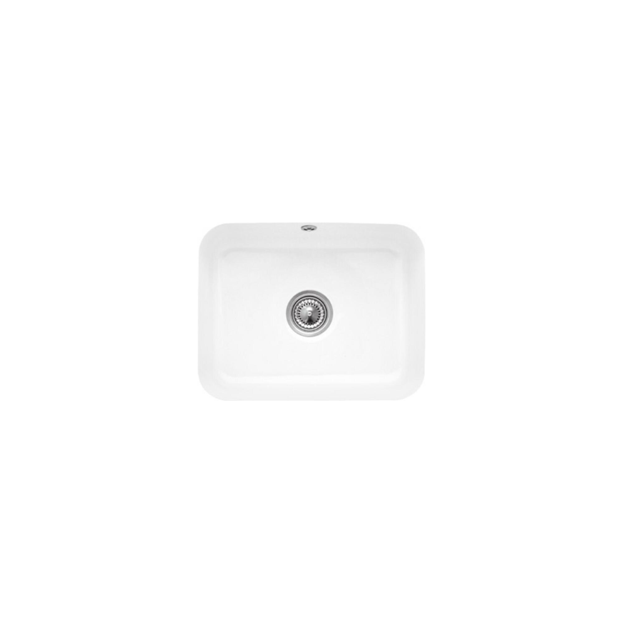 V&B UnterbauspüLe Cisterna 60C M Abl.Garn, Exzenter, Sn Wh. Ceramicplus ; Villeroy & Boch (670602KG)