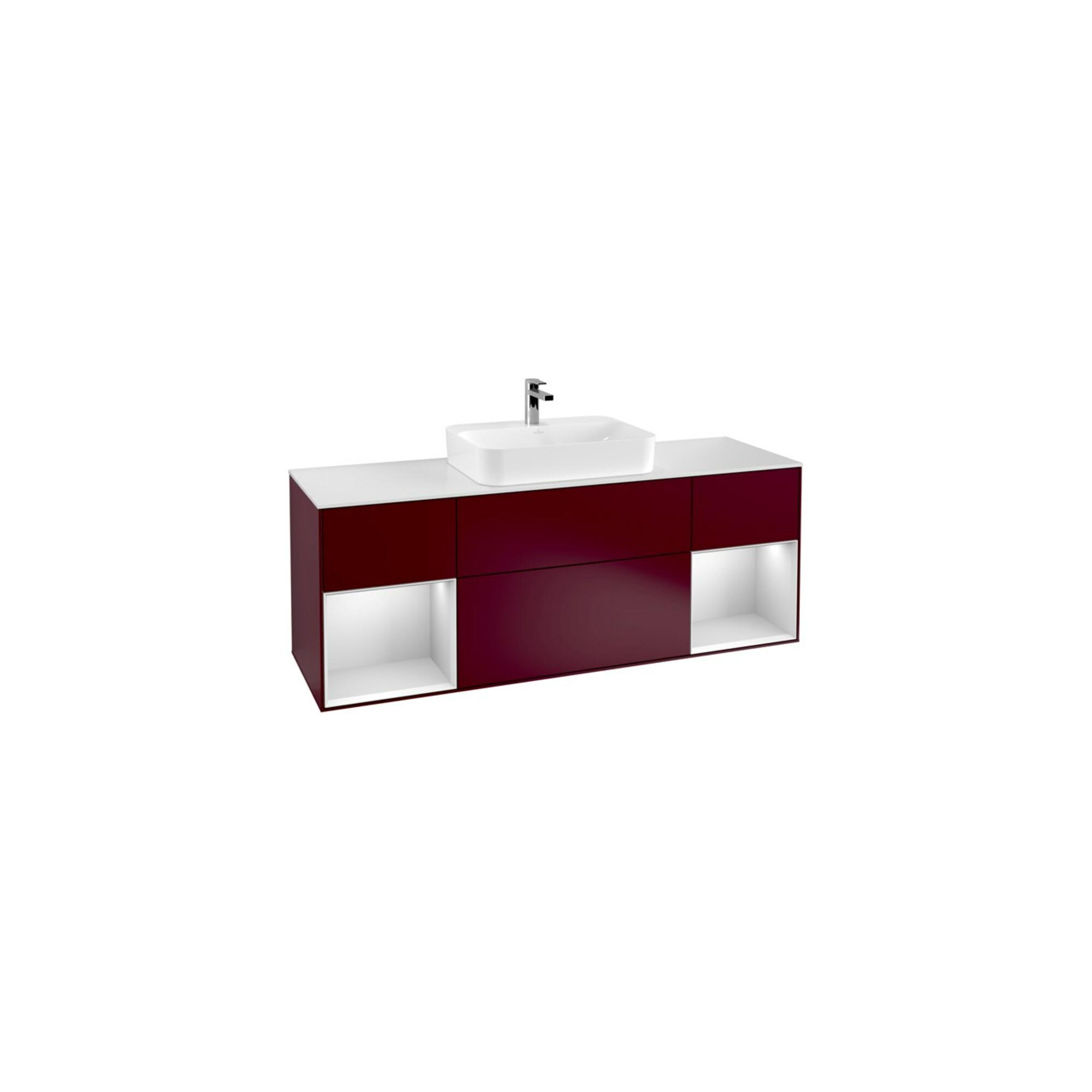 V&B Waschtischunterschrank Wandbeleuchtung Finion 160Cm, Pl Wh. M, Reg Wh. M Lac, Peo M ; Villeroy & Boch (G451MTHB)