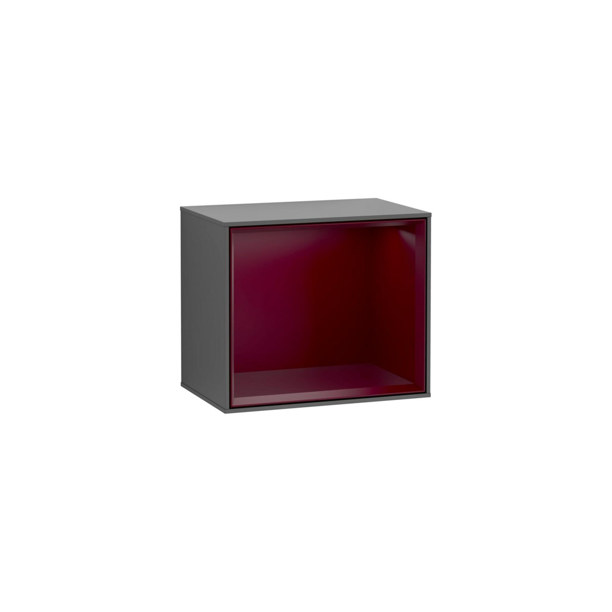 V&B Regalmodul Wandbeleuchtung Finion 41,8X35,6X27Cm, Reg Peo M, Anthrac. Matt ; Villeroy & Boch (G580HBGK)
