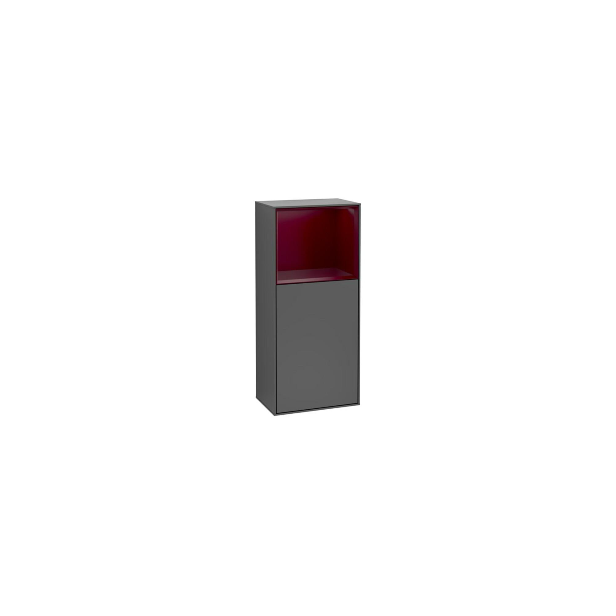 V&B Seitenschrank Wandbeleuchtung Finion 41,8X93,6Cm, L, Reg Ob Peo M, Anthrac. M ; Villeroy & Boch (G500HBGK)