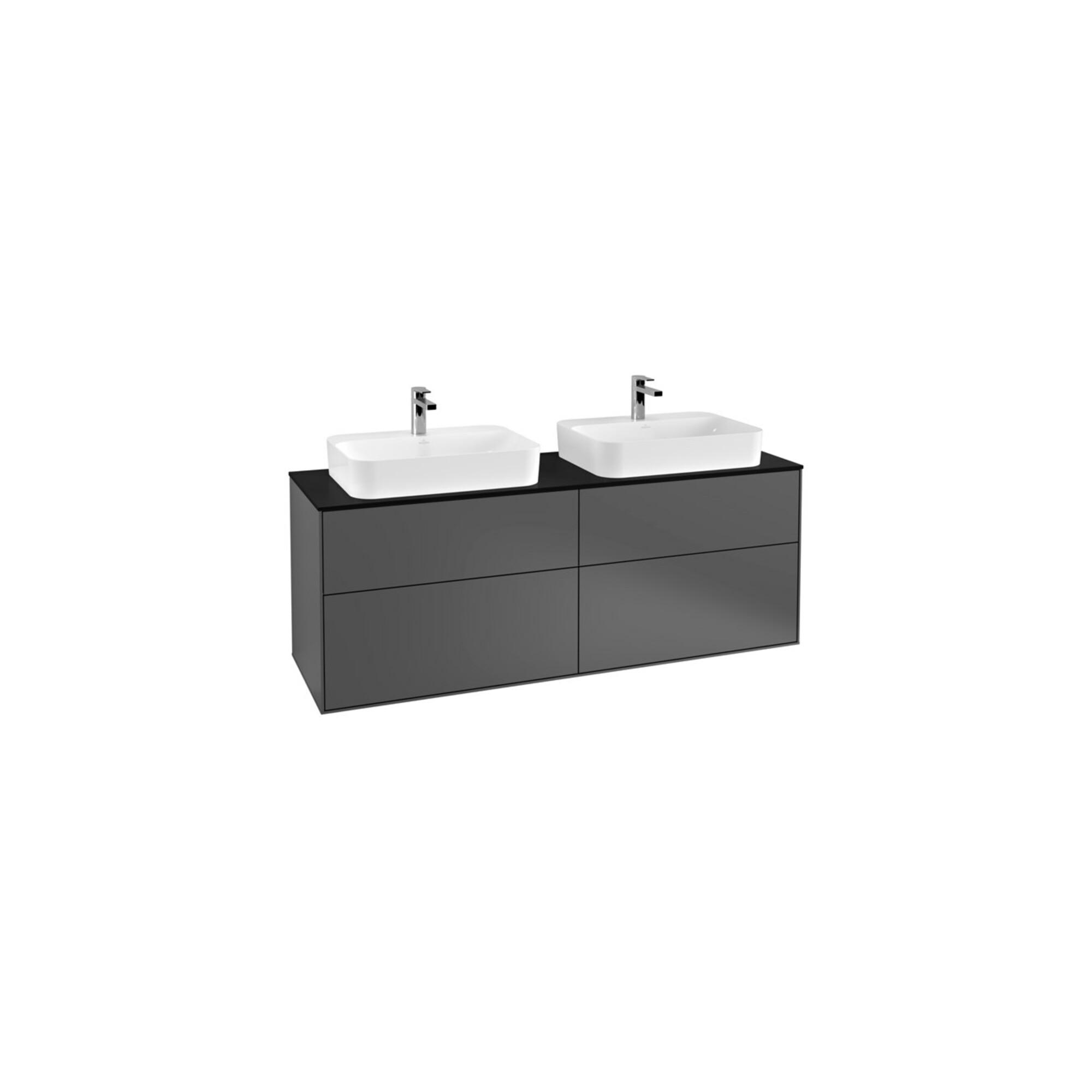 V&B Waschtischunterschrank Wandbeleuchtung Finion 160X60,3Cm, Em, Pl Bla M, Anthrac. M ; Villeroy & Boch (G43200GK)