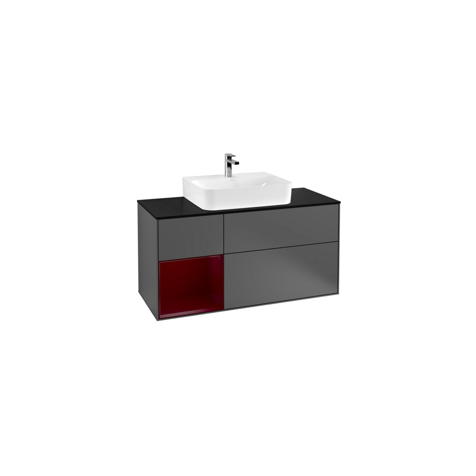 V&B Waschtischunterschrank Finion 120Cm, Pl Bla M, Reg Li Peo, Anthrac. M ; Villeroy & Boch (F162HBGK)