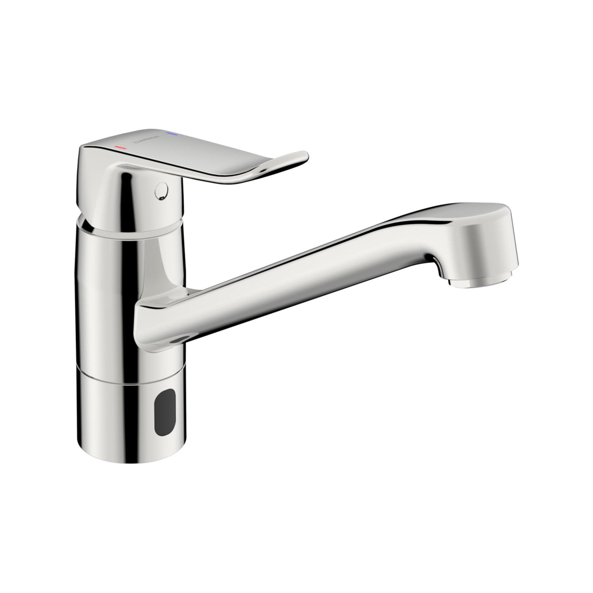 Hansa Infrarot-SpüLtischarmatur Hansacare Hybrid/Bluetooth, Batt, Ausl. 214Mm, Chr (46132209)