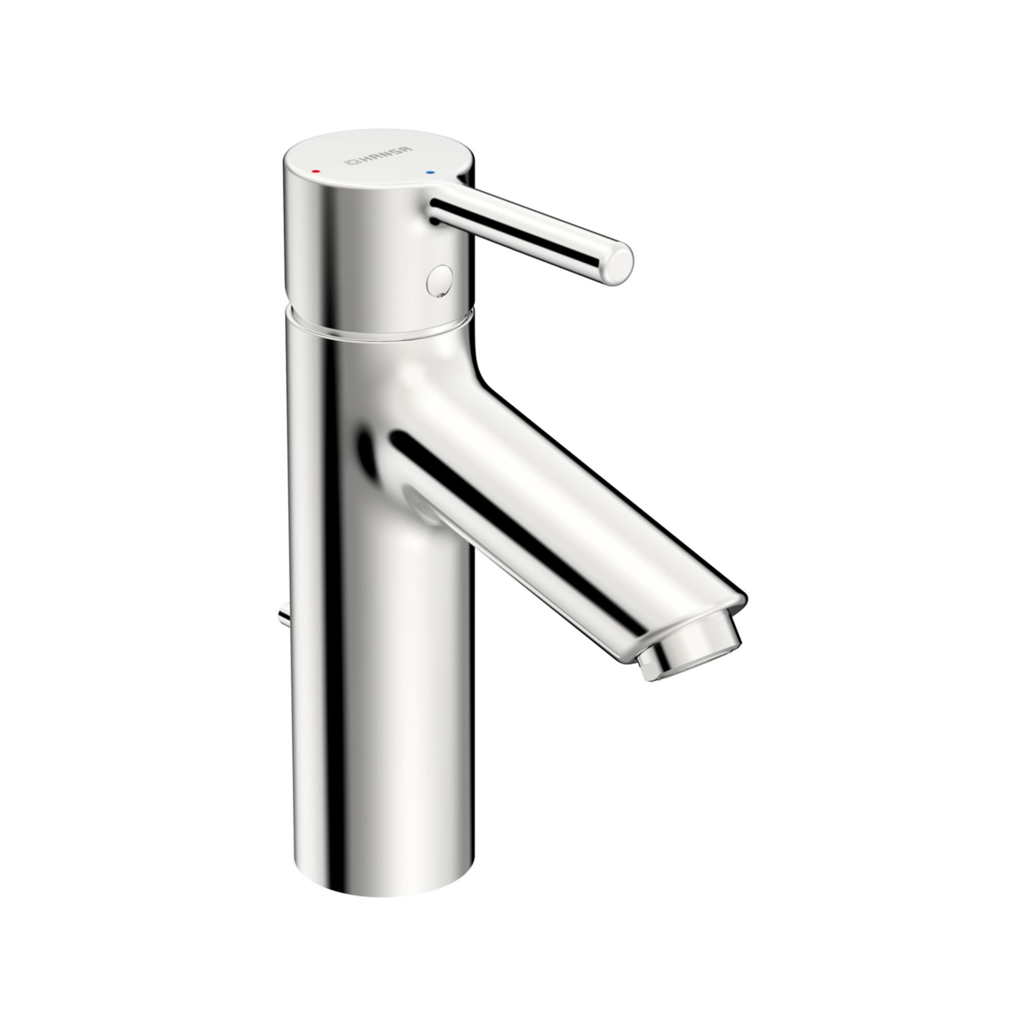 Hansa Waschtisch-Einhebelmischer Hansavantis Style Kaltstartfunktion, Stand, A 114Mm, Chr (5256226700006)