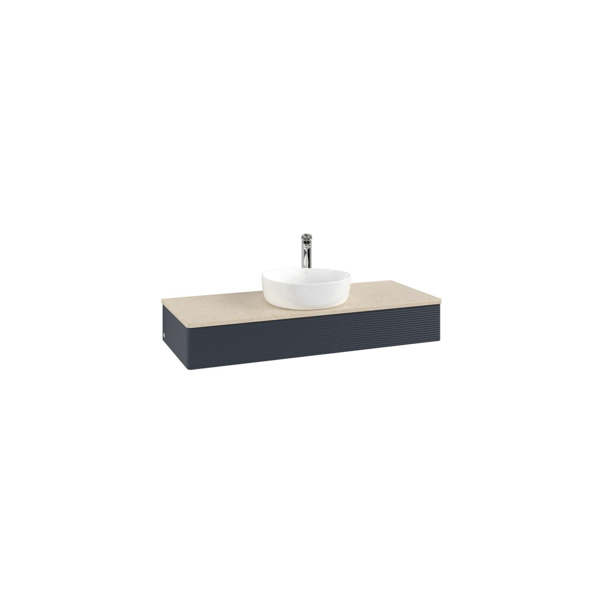 V&B Waschtischunterschrank Mit Frontstruktur Antao 120X19X50Cm, Hl, WBP Botti., Md B M Lac ; Villeroy & Boch (K10153HG)