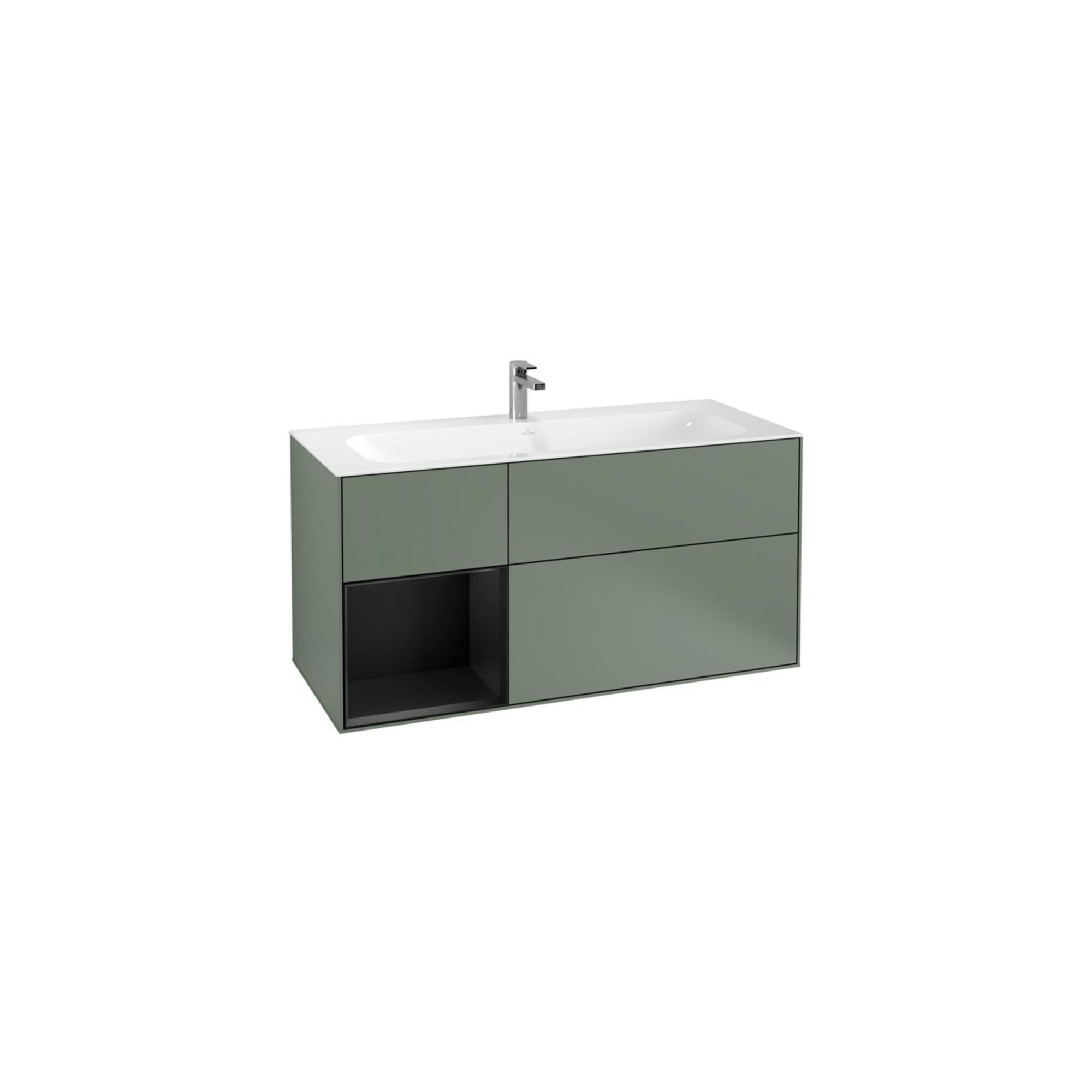 V&B Waschtischunterschrank Finion 119,6X59,1Cm, Rg L Bla M Lac, Oli. M Lac ; Villeroy & Boch (F060PDGM)