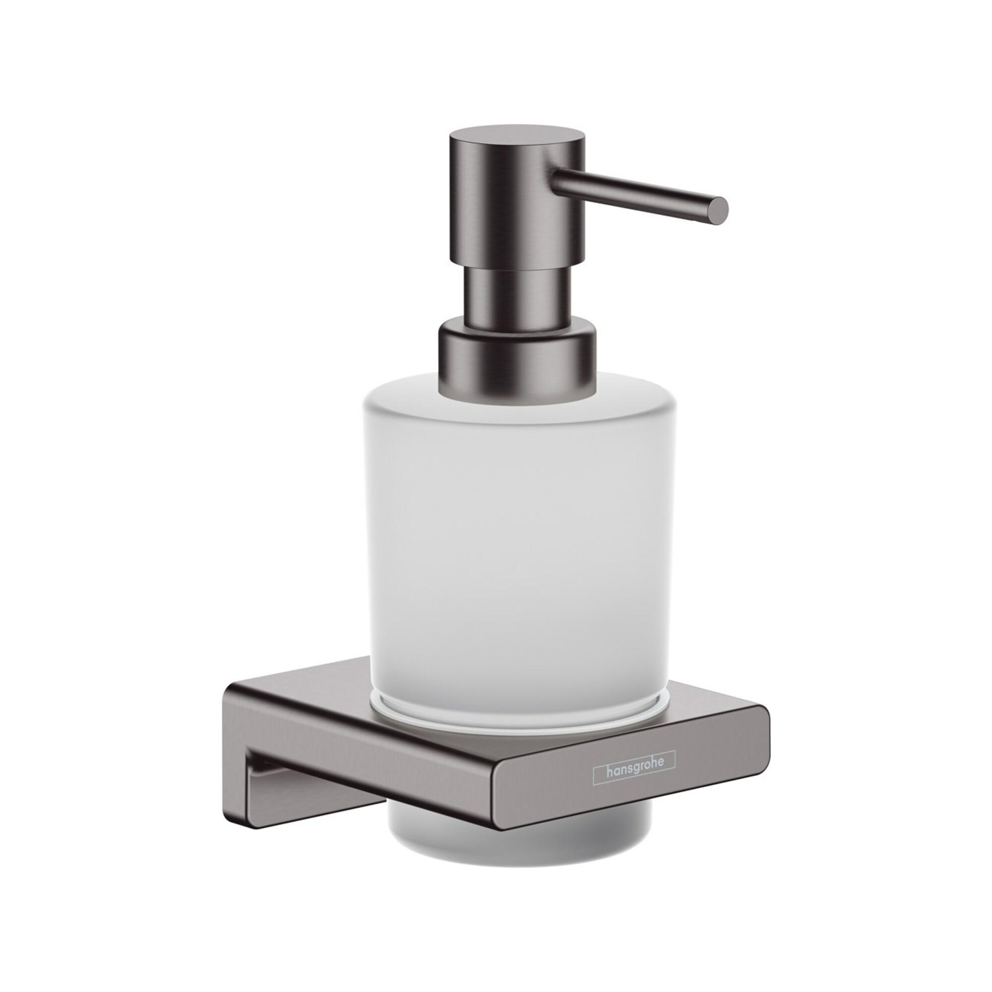 Hansgrohe Lotionsspender Addstoris Wd, Glaseins., Met., Brush. Bla Vc (41745340)