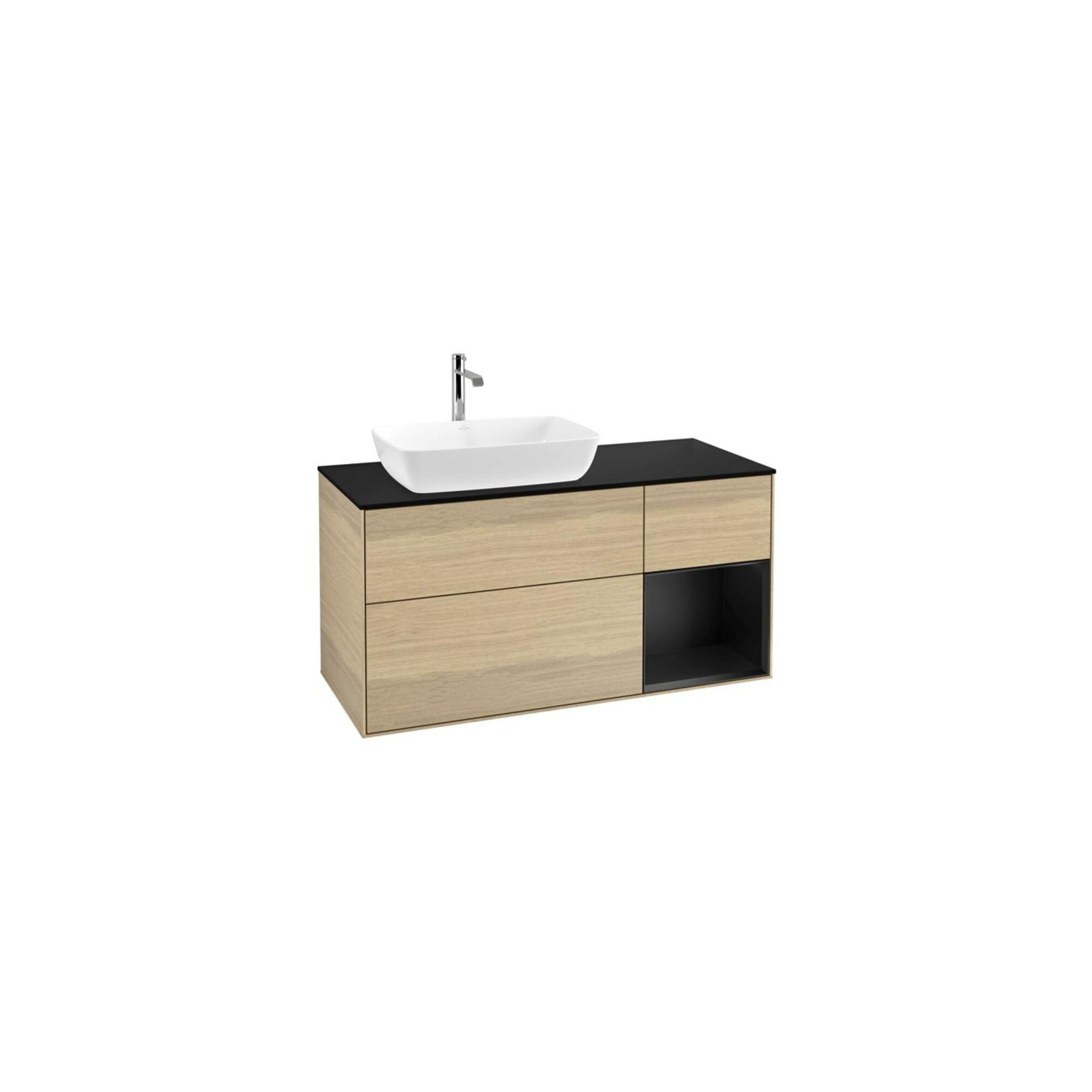 V&B Waschtischunterschrank Finion 120Cm, Pl Bla M, Reg Bla M Lac, Oa Ven ; Villeroy & Boch (F812PDPC)