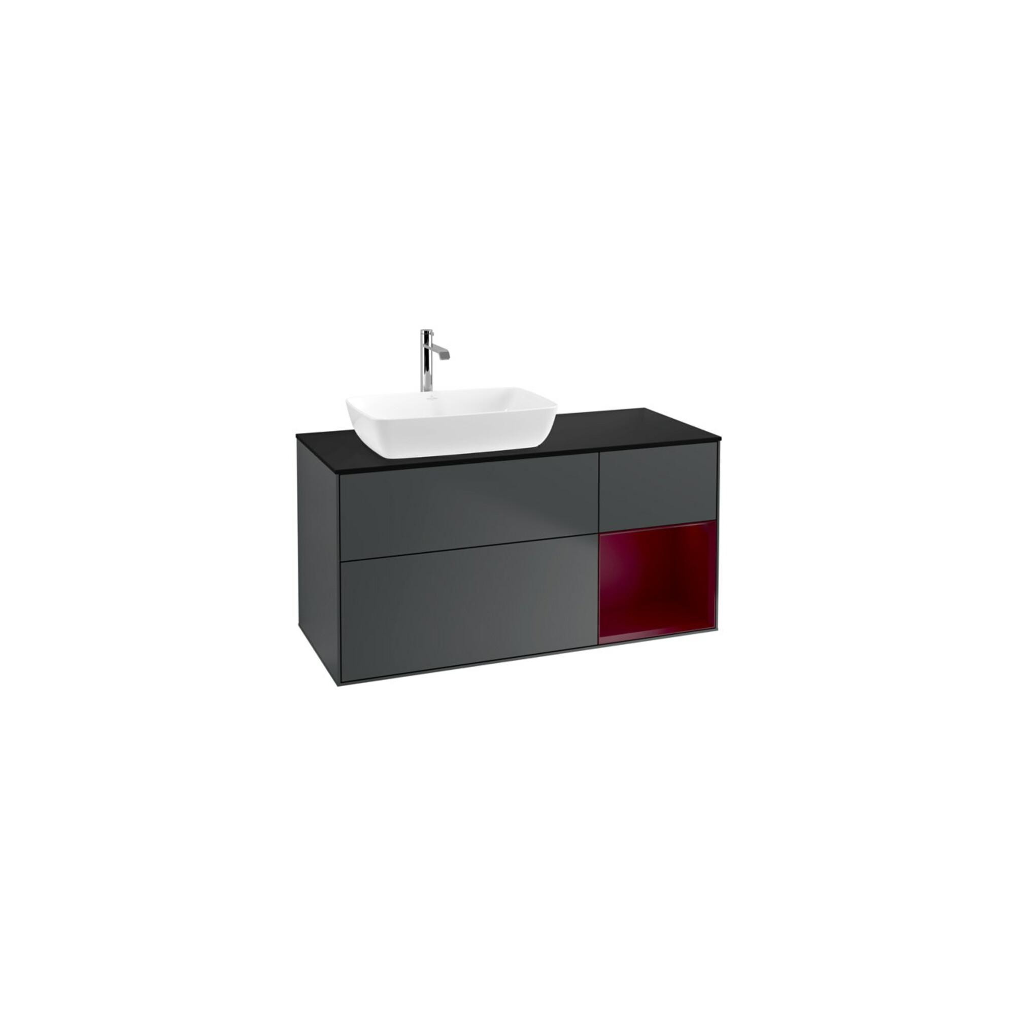 V&B Waschtischunterschrank Finion 120Cm, Pl B M, Rg Peo M La, Md Bl. M Lac ; Villeroy & Boch (F812HBHG)