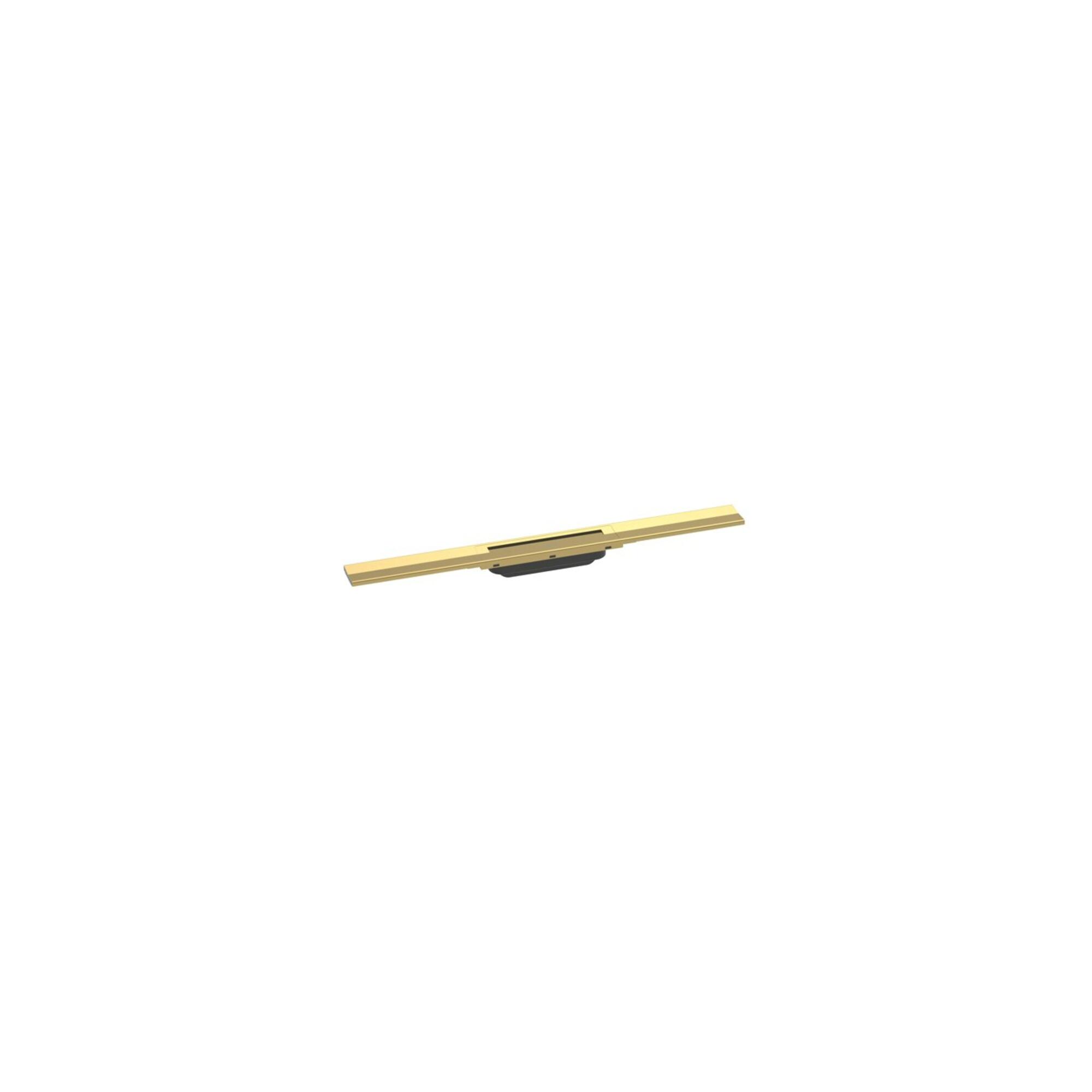 Hansgrohe Raindrain Flex Duschrinne 700Mm, Pol. Gol Opt, Fertigset, KüRzbar (56043990)