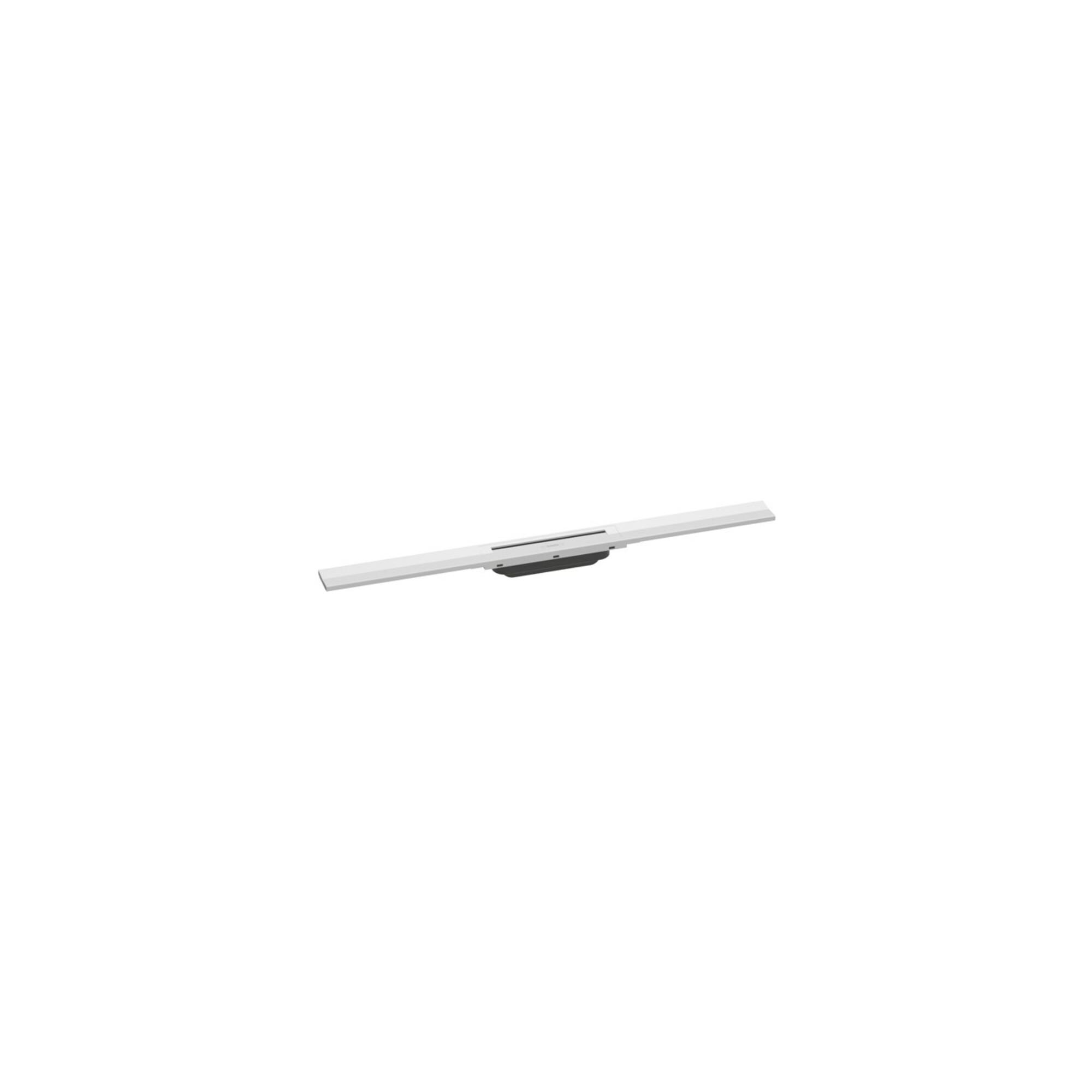 Hansgrohe Raindrain Flex Duschrinne 800Mm, Mattweiß, Fertigset, KüRzbar (56044700)