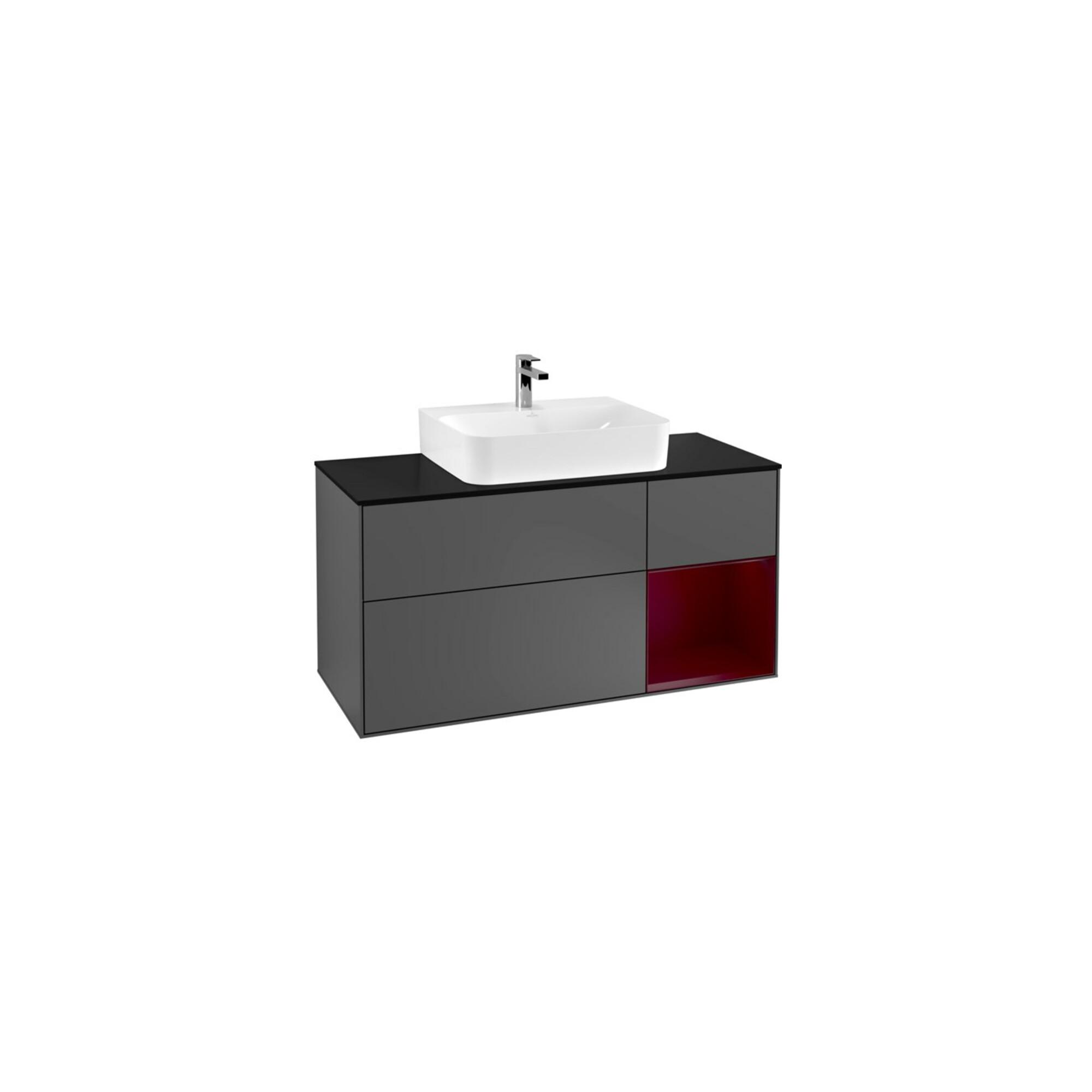 V&B Waschtischunterschrank Wandbeleuchtung Finion 120Cm, Pl Bla M, Reg Re Peo, Anthrac. M ; Villeroy & Boch (G172HBGK)