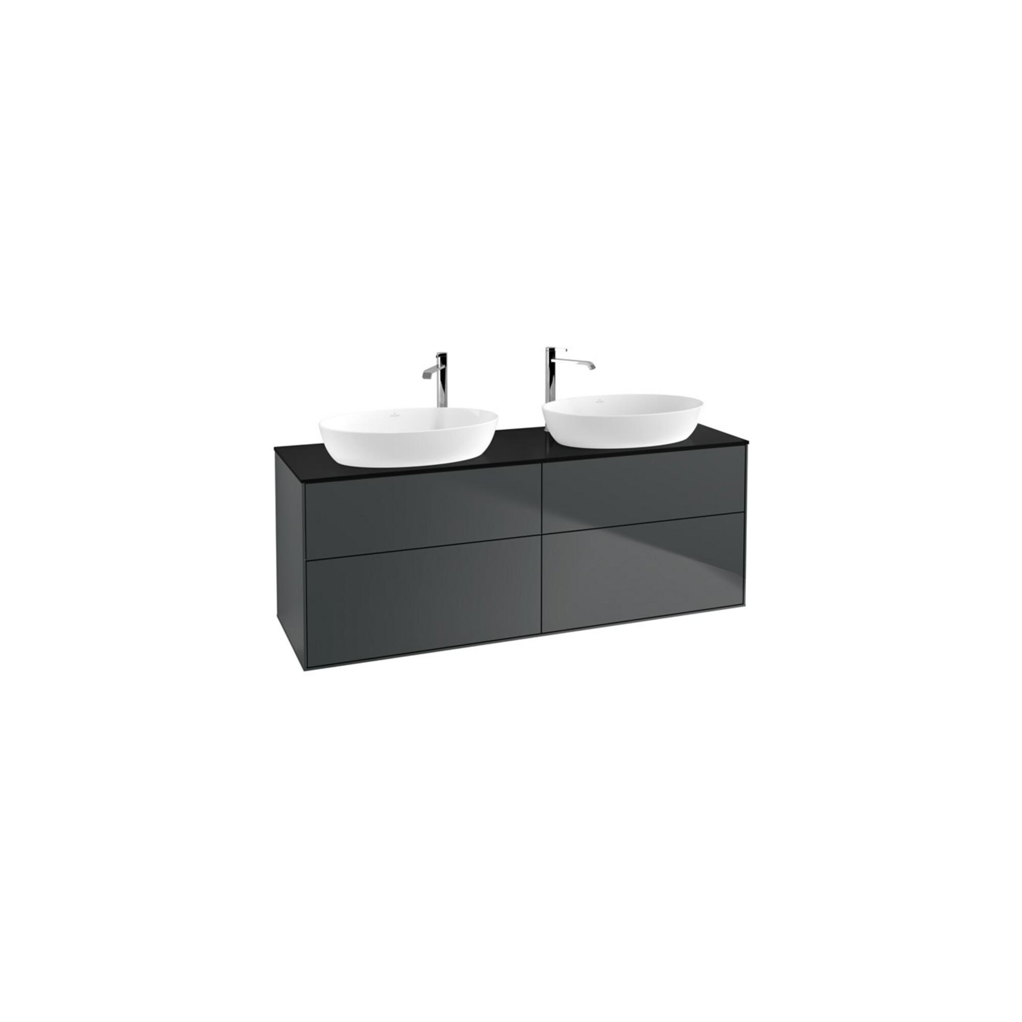 V&B Waschtischunterschrank Finion 160X60Cm, Abd.-Pl. Bla M, Md Bl. M Lac ; Villeroy & Boch (F96200HG)