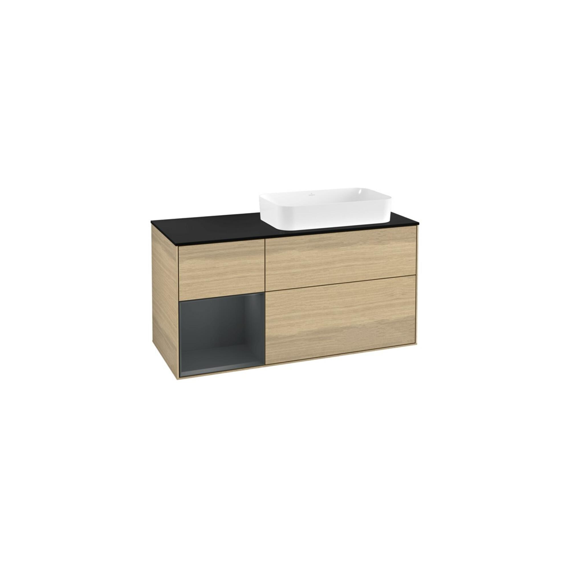V&B Waschtischunterschrank Finion 120X60 Cm, Reg Li Md Bl. M Lac, Oa Ven ; Villeroy & Boch (F682HGPC)