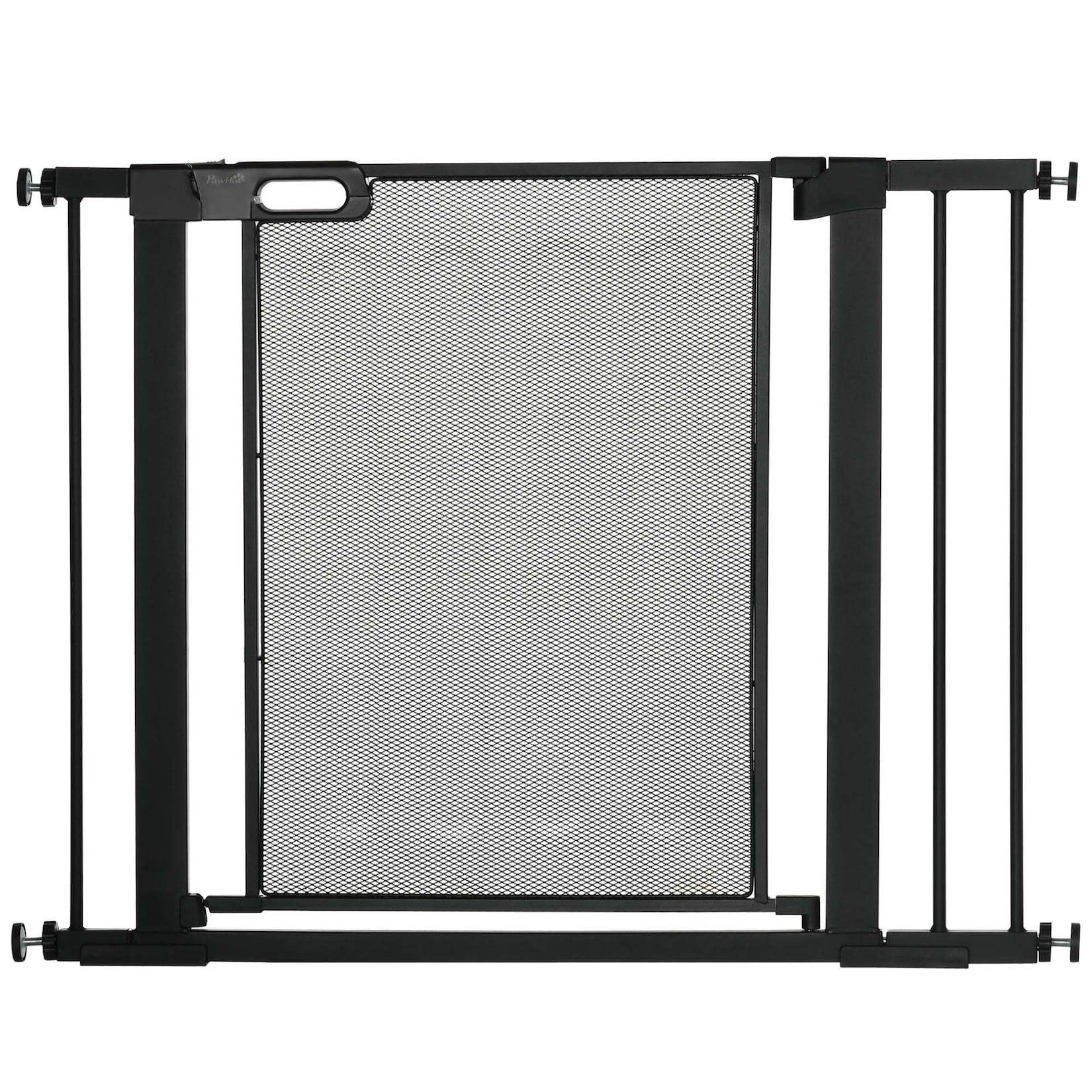 PawHut Türschutzgitter Stahl, ABS