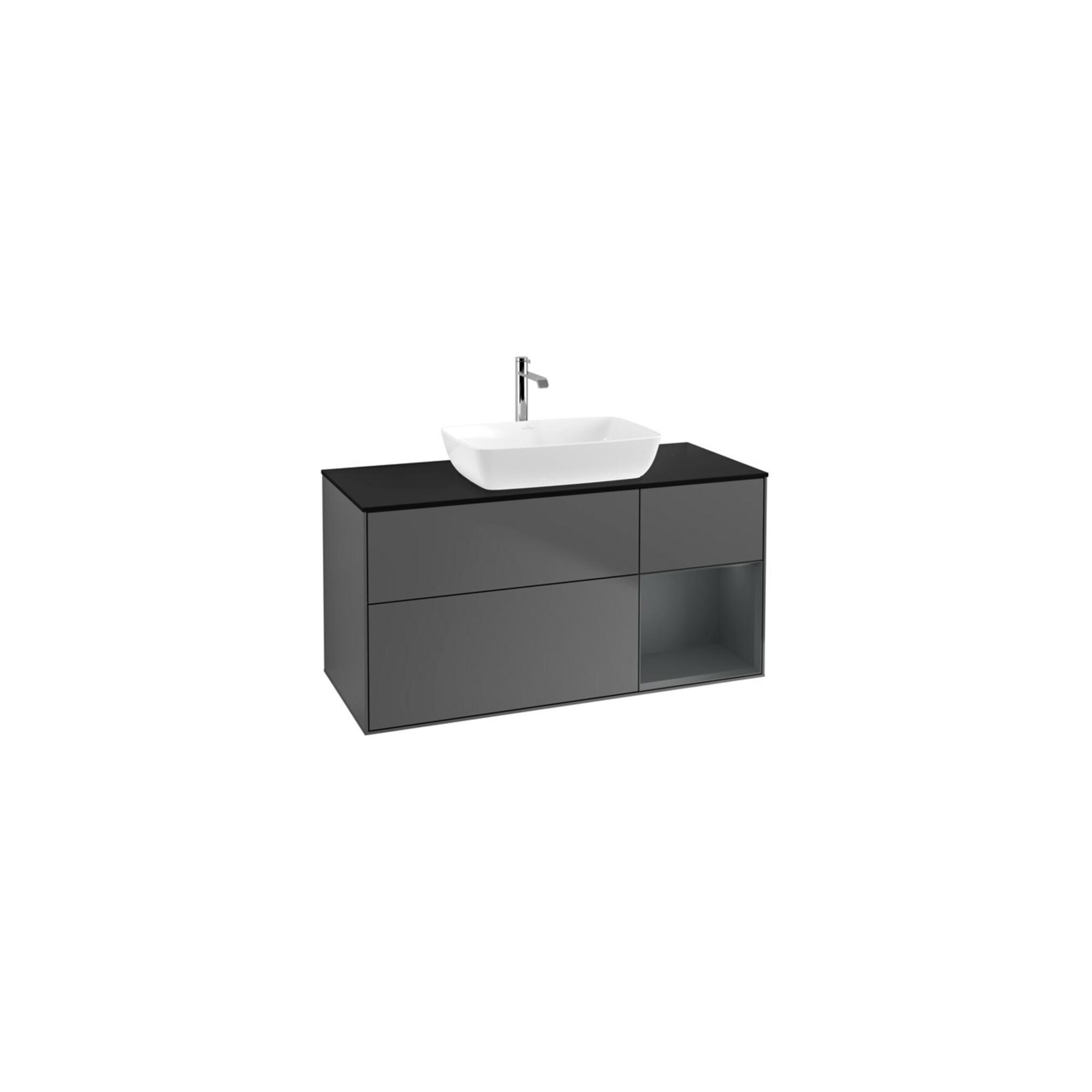 V&B Waschtischunterschrank Wandbeleuchtung Finion 120Cm, Pl B M, Reg Md M Lac, Anthrac. M ; Villeroy & Boch (G832HGGK)